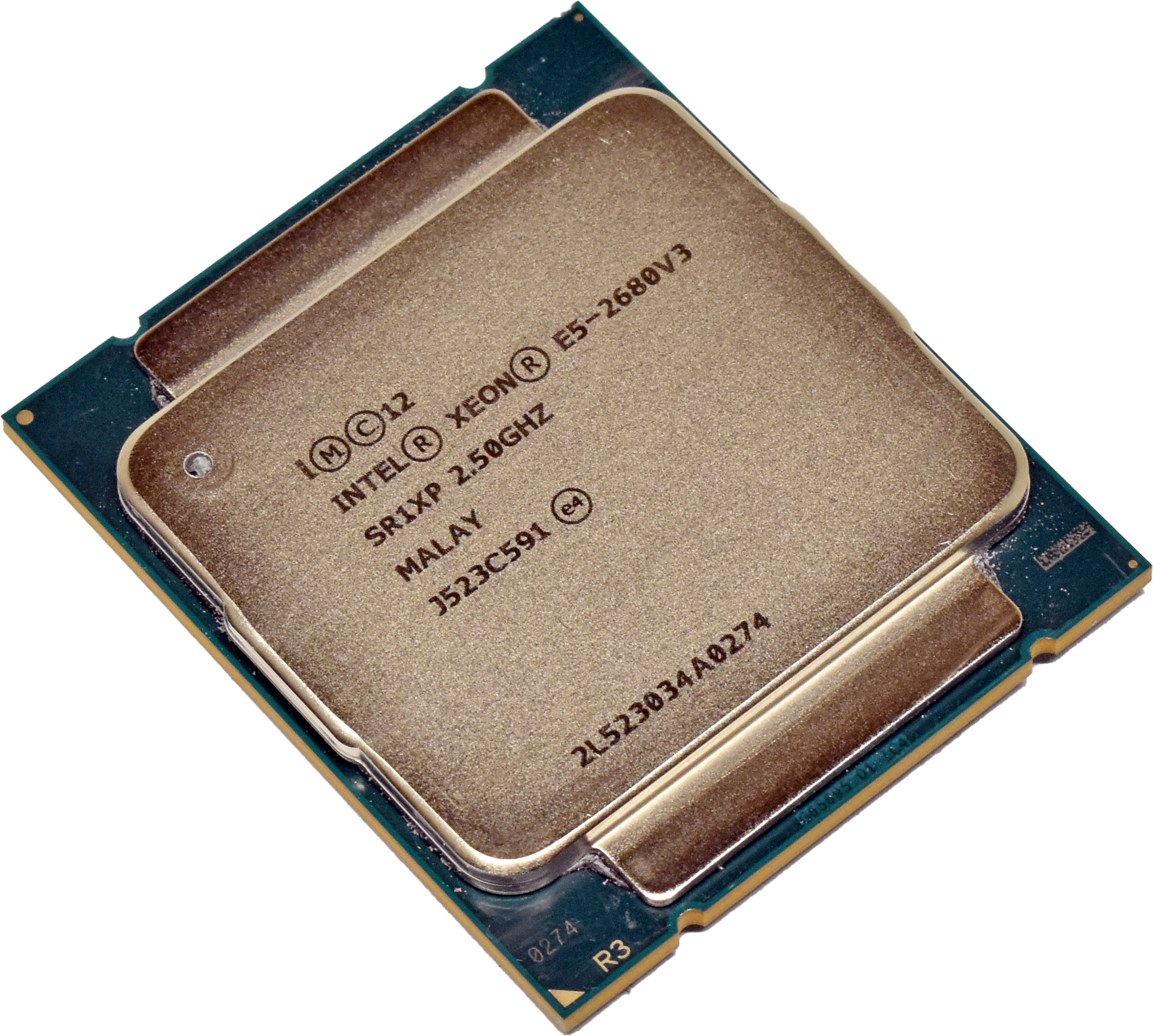 Intel Xeon Processor E5-2680 v3 30MB SmartCache 2.5GHz FC LGA 2011-3 SR1XP Intel Xeon Processor E5-2680 v3 30MB SmartCache 2.5GHz FC LGA 2011-3 SR1XP