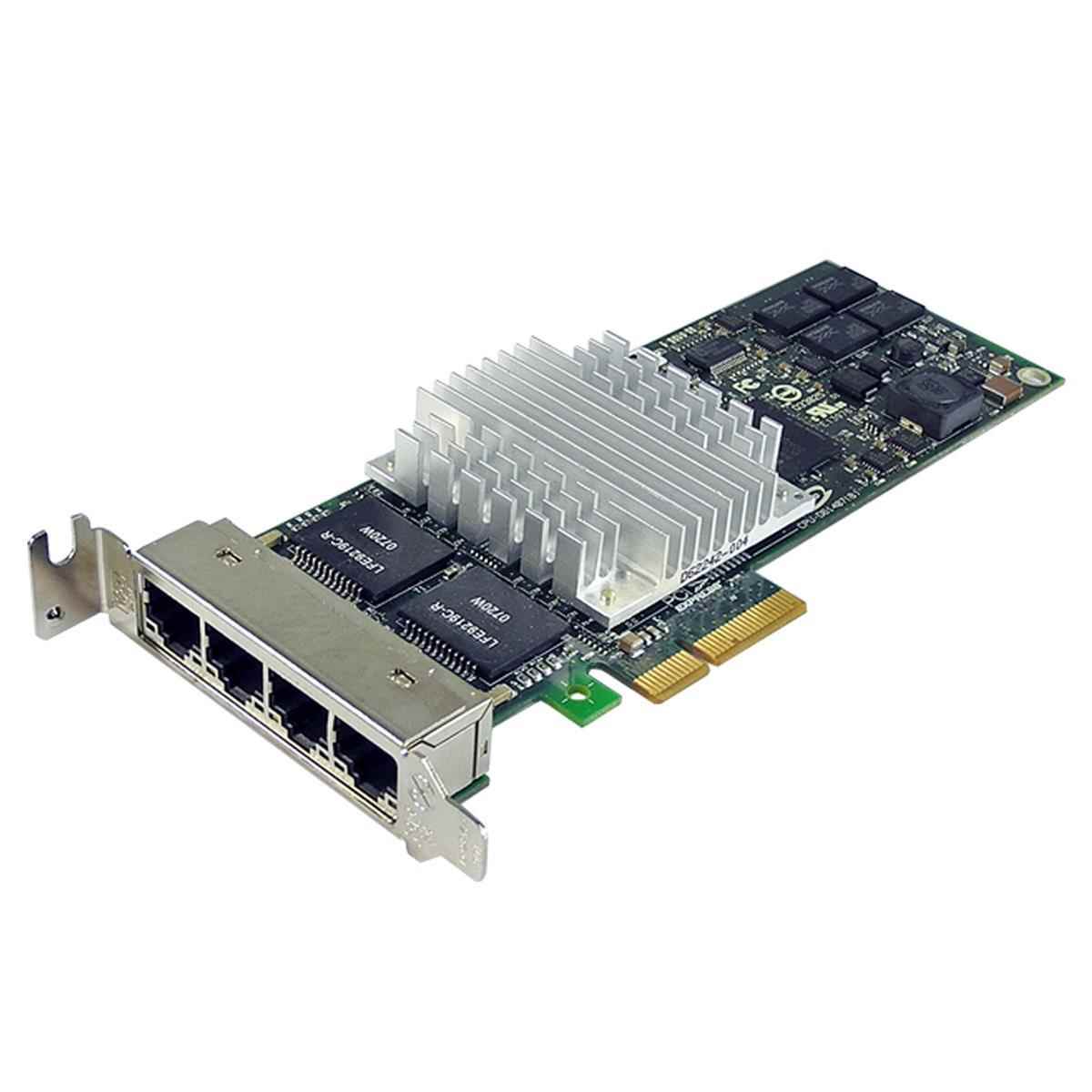 HP NC364T Intel PRO/1000 PT Quad Port Gigabit Server Adapter SP# 436431-001 HP NC364T Intel PRO/1000 PT Quad Port Gigabit Server Adapter SP# 436431-001