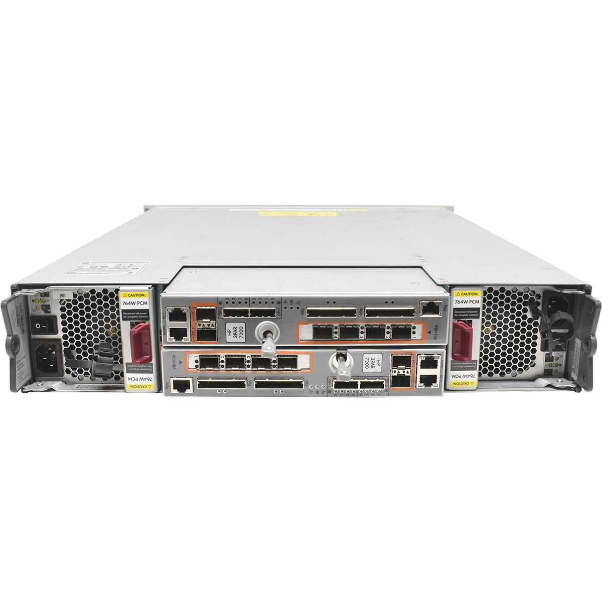 HP 3Par StorageServ 7200 QR482/3-63012 24Bay 2,5" 2x Controller QR511-63001 2x PSW HP 3Par StorageServ 7200 QR482/3-63012 24Bay 2,5" 2x Controller QR511-63001 2x PSW