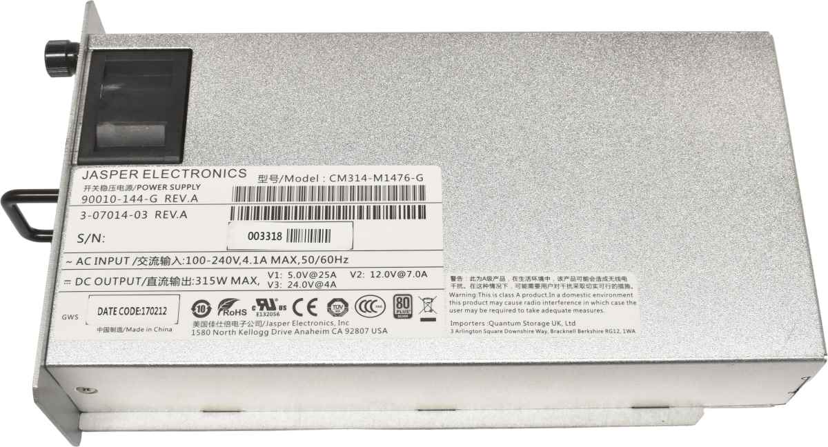 Dell Jasper 315W Power Supply CM314-M1476-G 90010-144-G 3-07014-03 Dell Jasper 315W Power Supply CM314-M1476-G 90010-144-G 3-07014-03