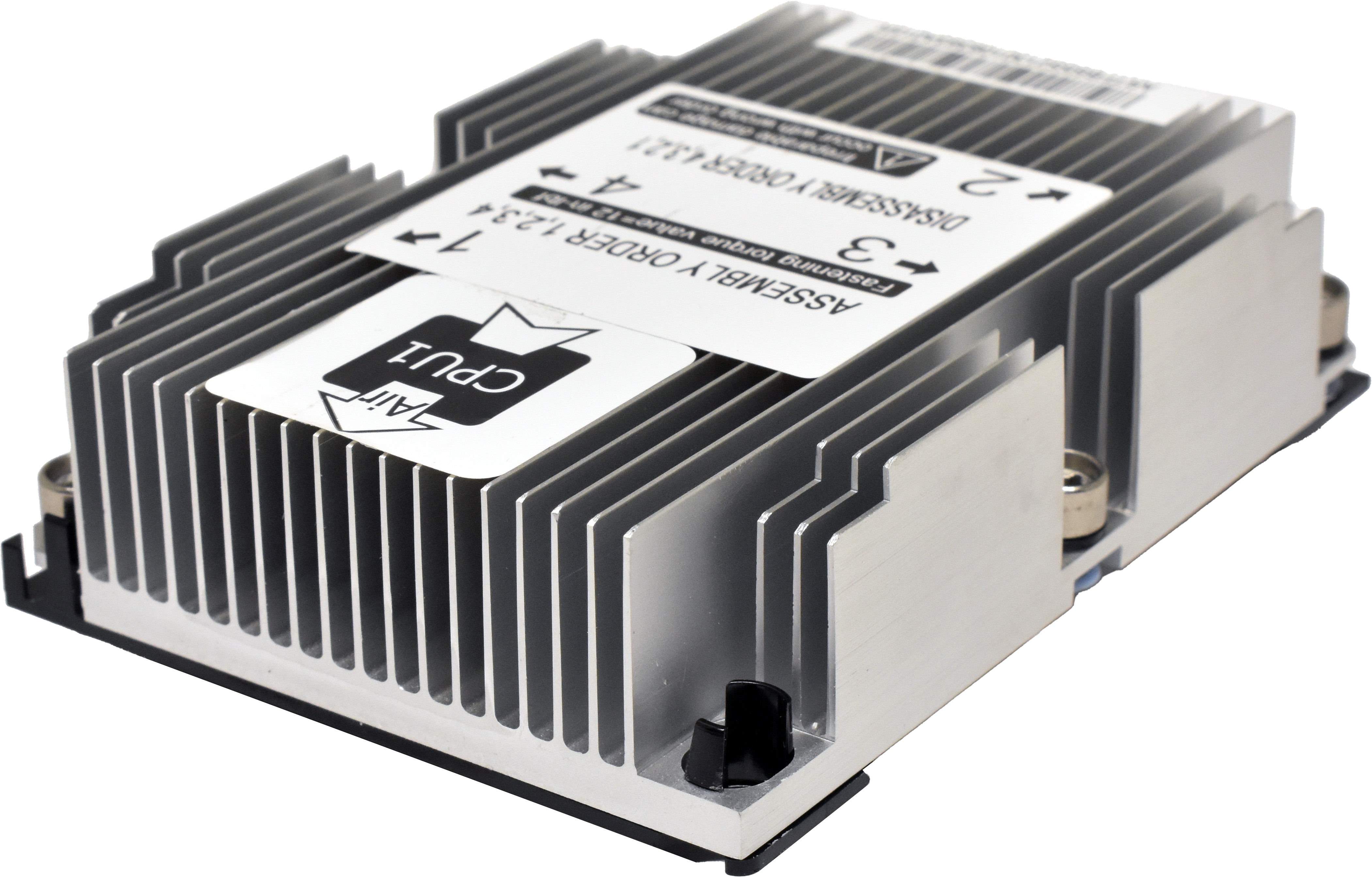 Quanta CPU1 Heatsink / Kühler for T42S-2U Server Node Quanta CPU1 Heatsink / Kühler for T42S-2U Server Node