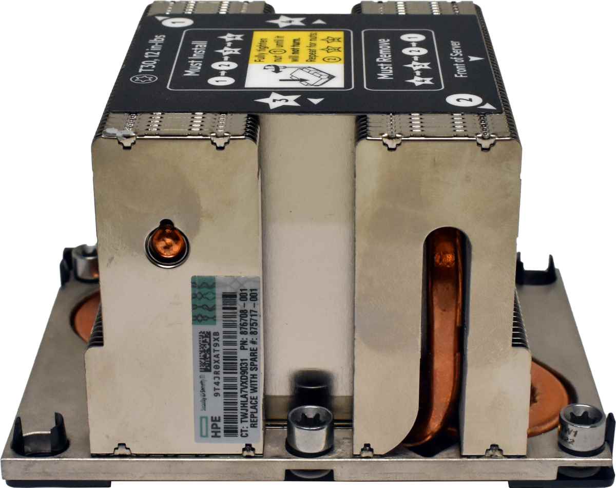 HP P08343-001 876708-001 P09884-001 875717-001 Heatsink for Apollo 4200 G10 HP P08343-001 876708-001 P09884-001 875717-001 Heatsink for Apollo 4200 G10