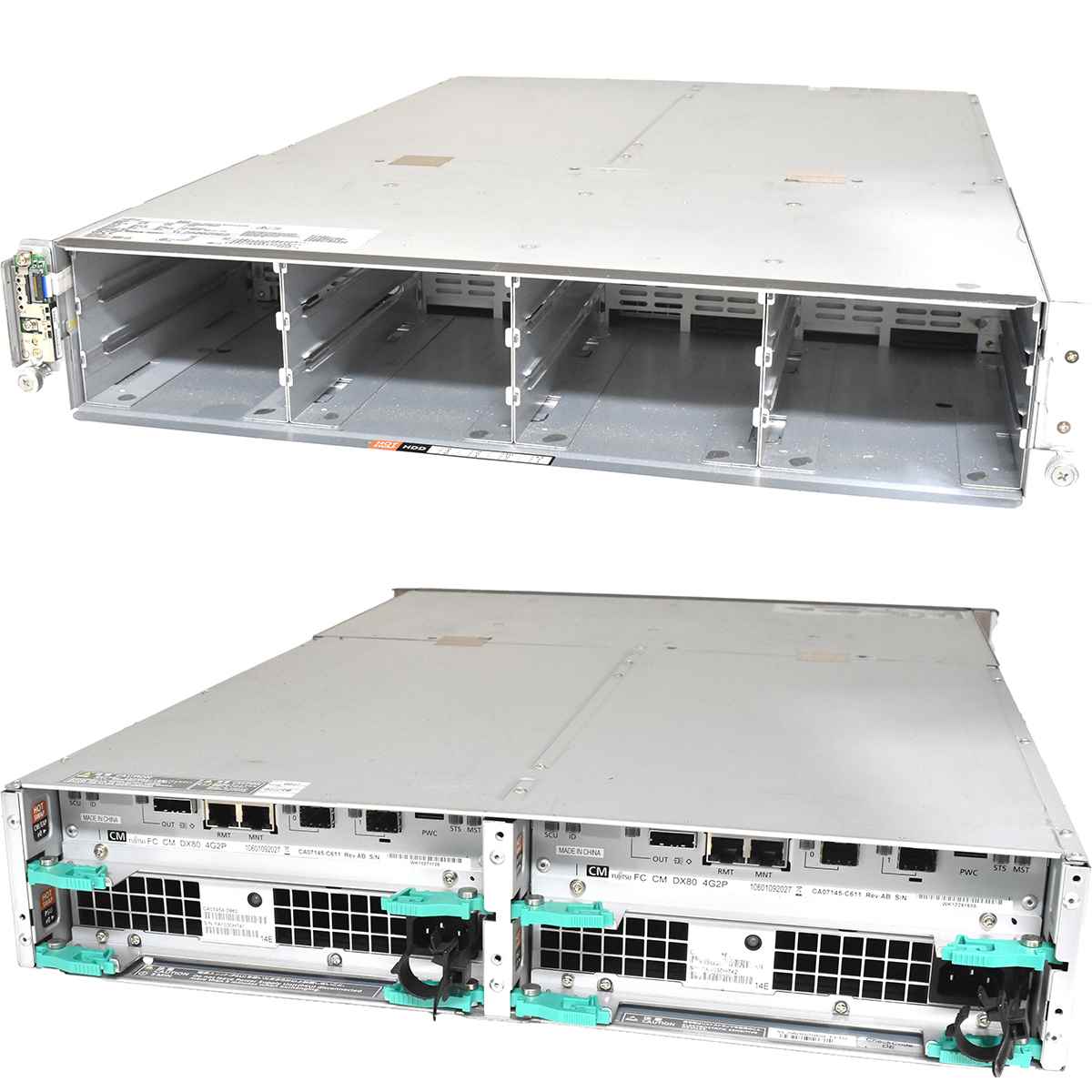 Fujitsu Eternus Storage DX80 FTS: ET08F22AG 12 Bay 3,5" 2x CA07145-C611 2x PSU Fujitsu Eternus Storage DX80 FTS: ET08F22AG 12 Bay 3,5" 2x CA07145-C611 2x PSU