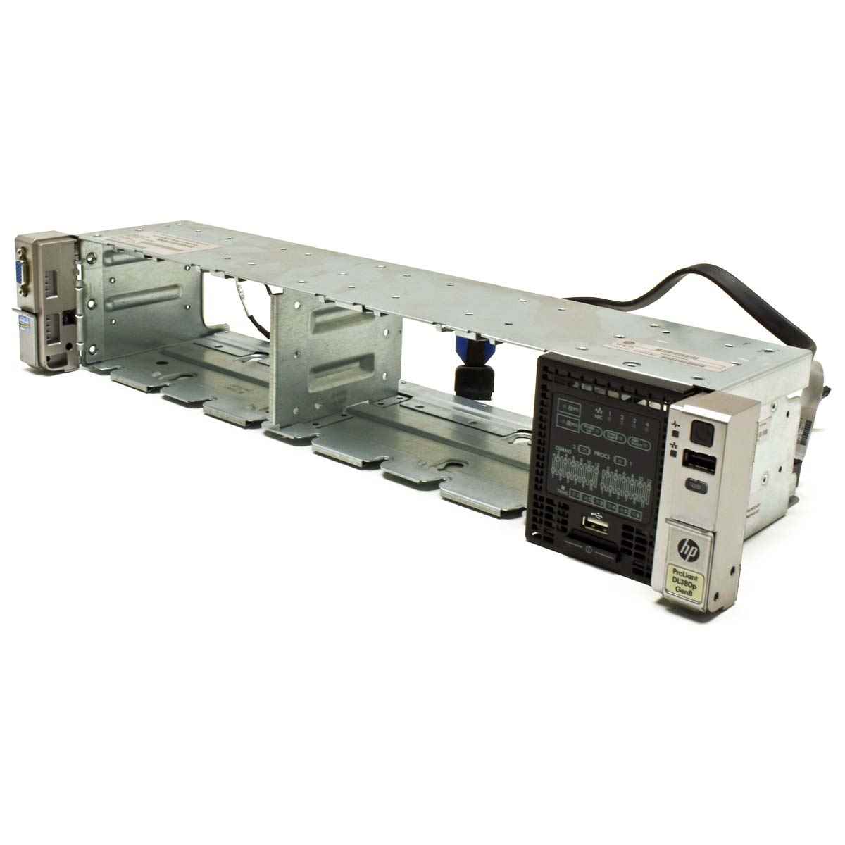 HP 675602-001 ProLiant DL380p G8 681650-001 DL388p G8 Front Panel Cage Assembly + 672145-001 Display Board HP 675602-001 ProLiant DL380p G8 681650-001 DL388p G8 Front Panel Cage Assembly + 672145-001 Display Board