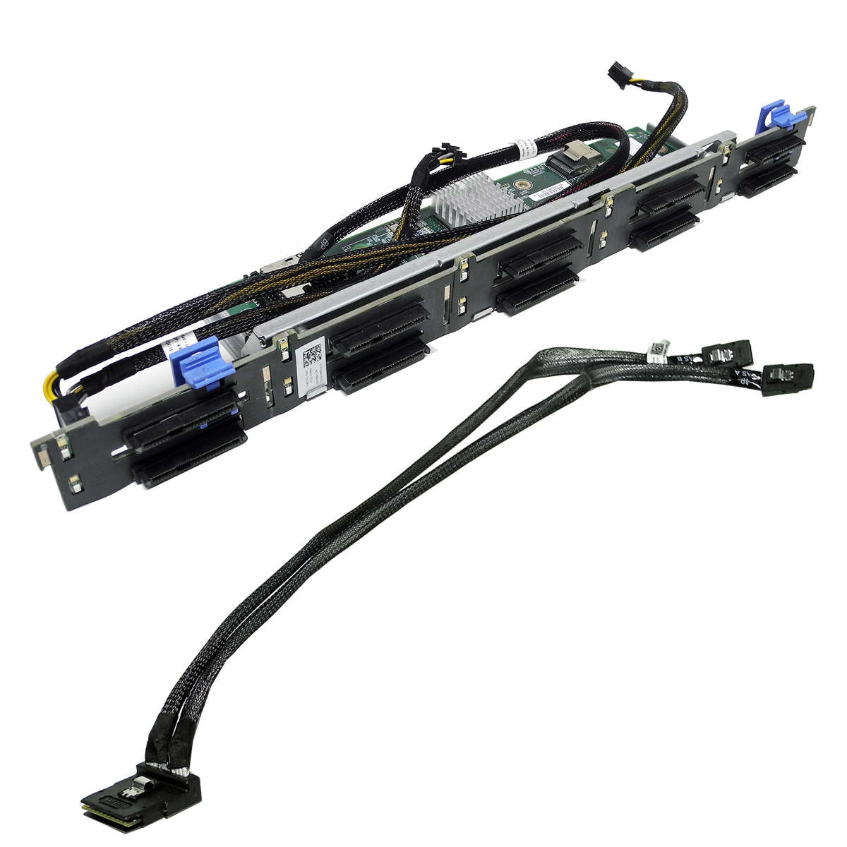 DELL-SAS-Backplane-Assembly-10x2-5-PowerEdge-R620-002.jpg DELL SAS Backplane Assembly 10x2.5” PowerEdge R620 059VFH 03971G 0Y028W + Kabel
