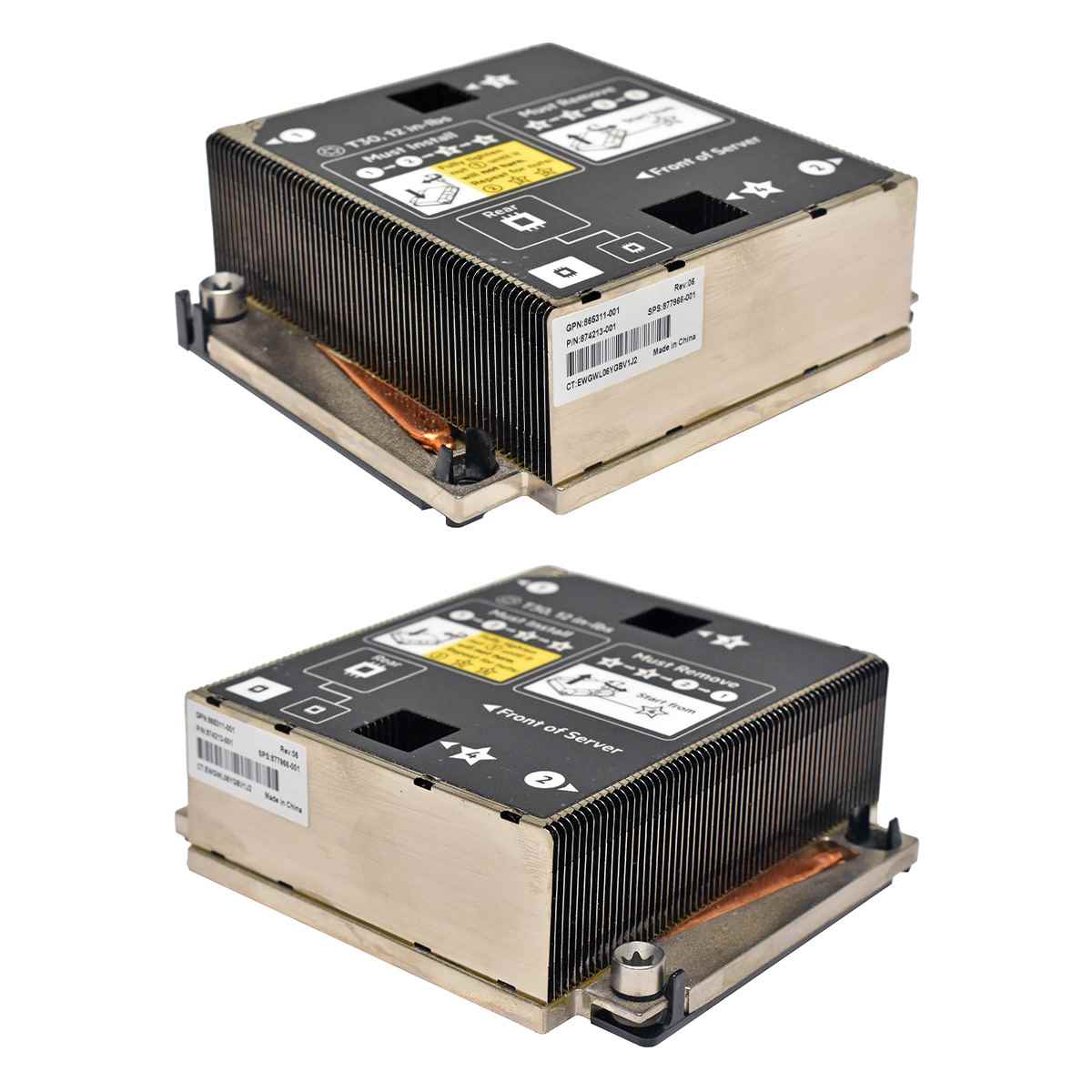 HP 874209-001 865311-001 877966-001 CPU 1 Heatsink for ProLiant BL460C G10 HP 874209-001 865311-001 877966-001 CPU 1 Heatsink for ProLiant BL460C G10