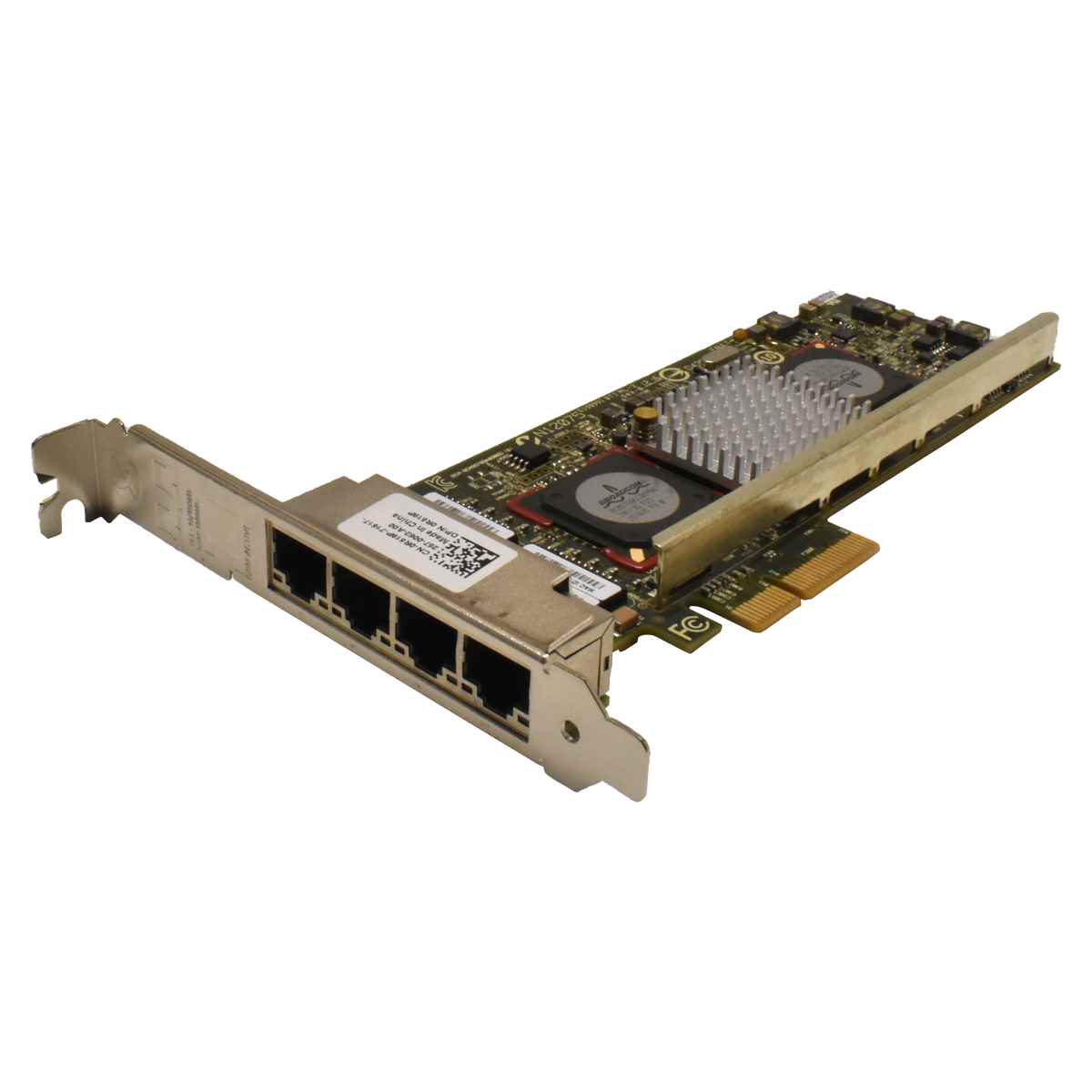 Dell 0R519P 0P736R BroadCom NetXtreme II 4-Port Gigabit Ethernet PCIe x4 Netzwerkkarte Dell 0R519P 0P736R BroadCom NetXtreme II 4-Port Gigabit Ethernet PCIe x4 Netzwerkkarte