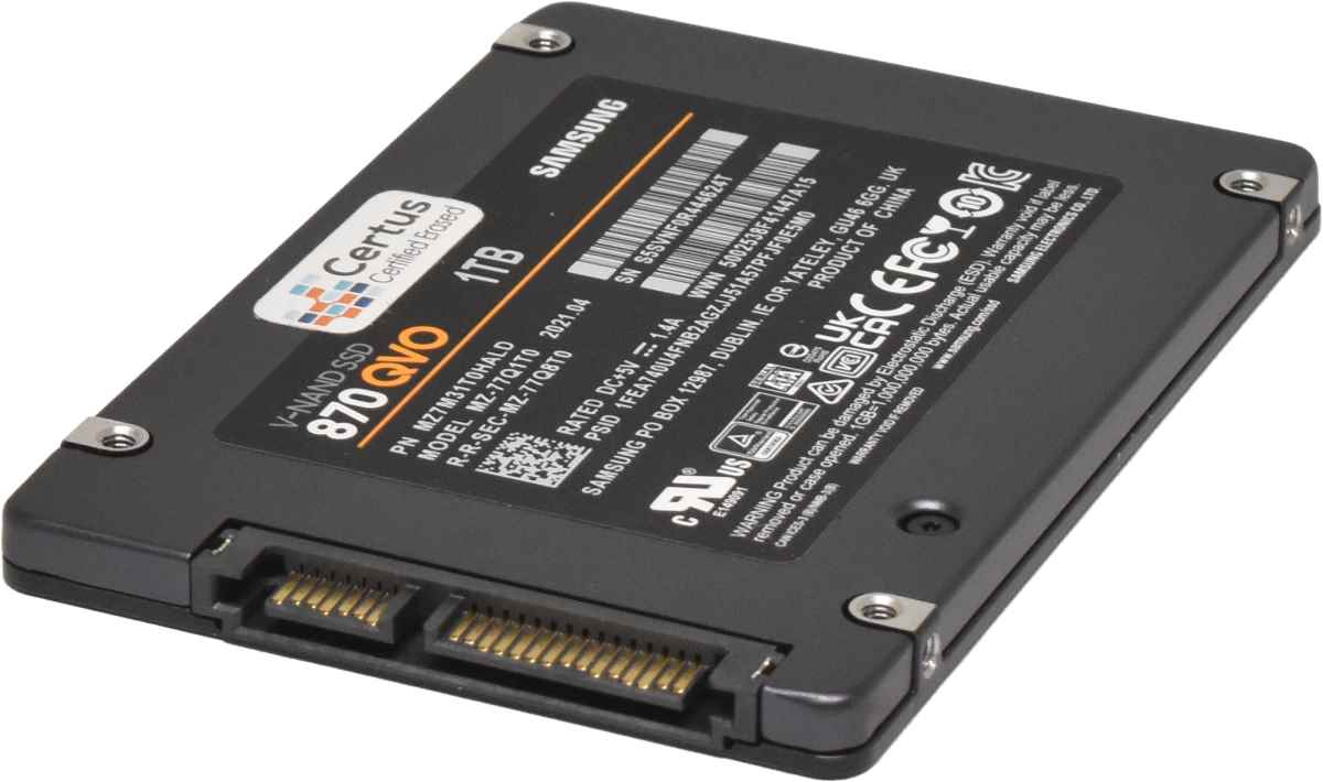 Samsung 870 QVO V-NAND SSD MZ-77Q1T0 1TB 2.5 Zoll SATA SSD
