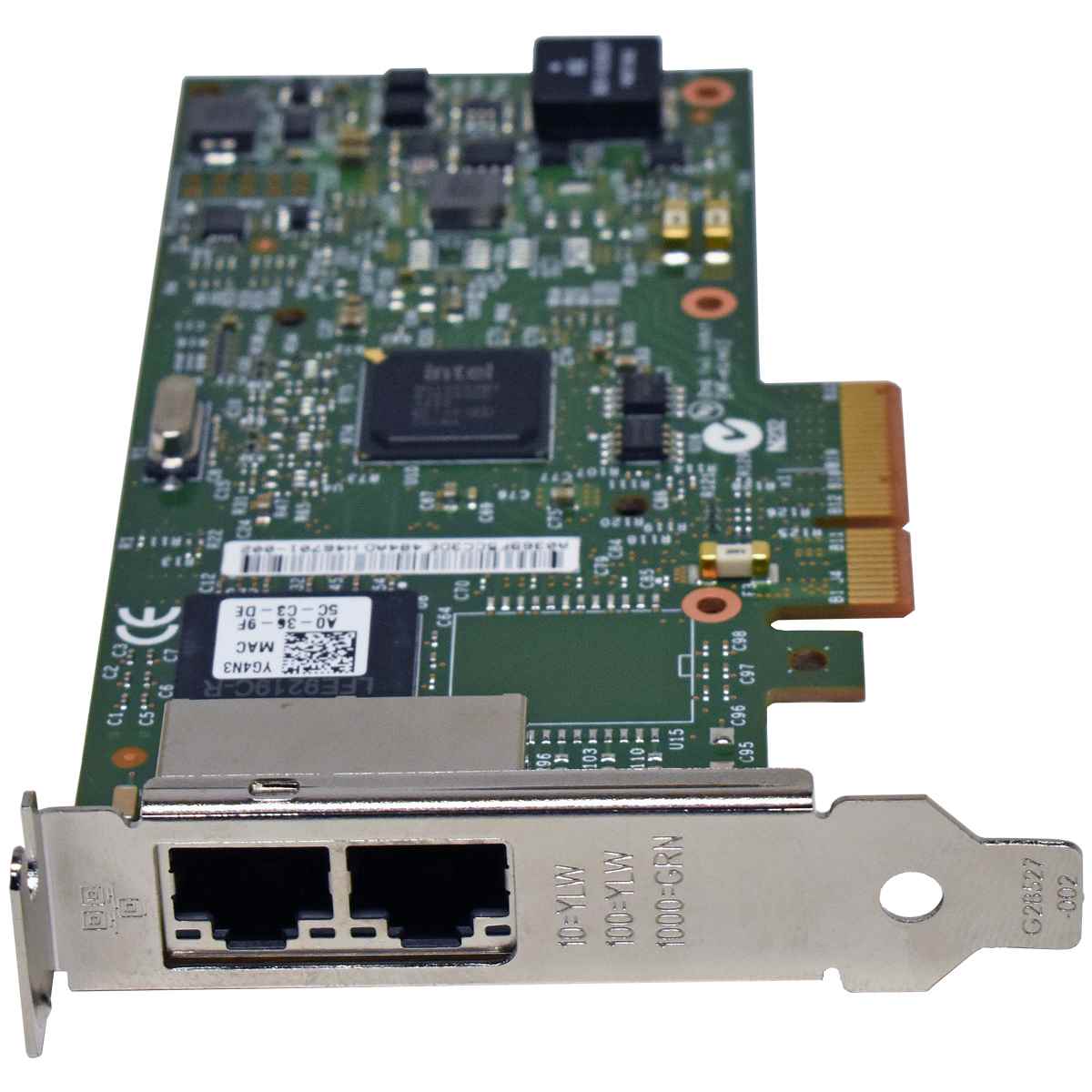 Dell Dual Port 1 Gbps Ethernet Adapter / Netzwerk Karte LP DP/N: 0YG4N3 Dell Dual Port 1 Gbps Ethernet Adapter / Netzwerk Karte LP DP/N: 0YG4N3