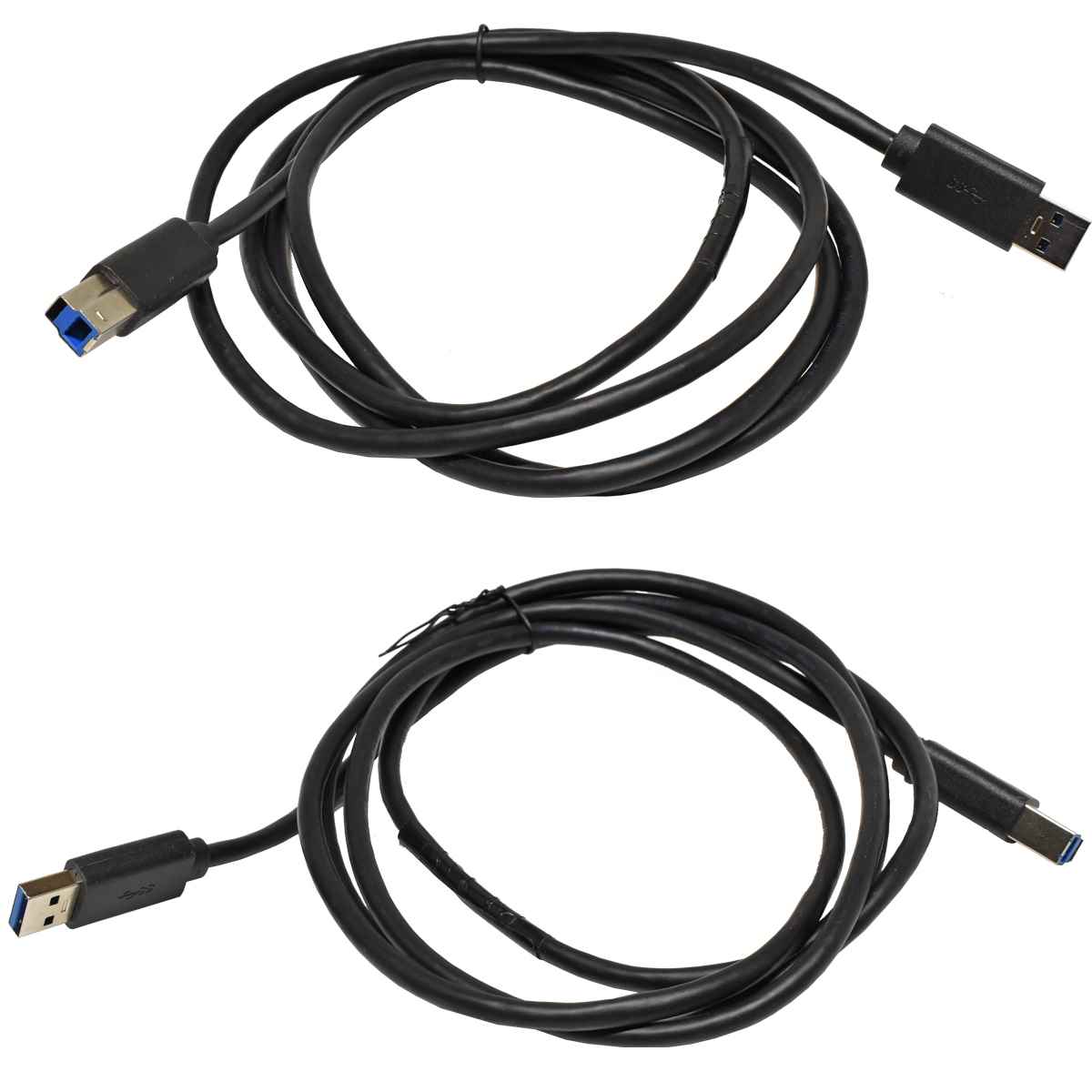 Datenkabel USB 3.0 1,8m Stecker A zu B schwarz Datenkabel USB 3.0 1m Stecker A zu B schwarz