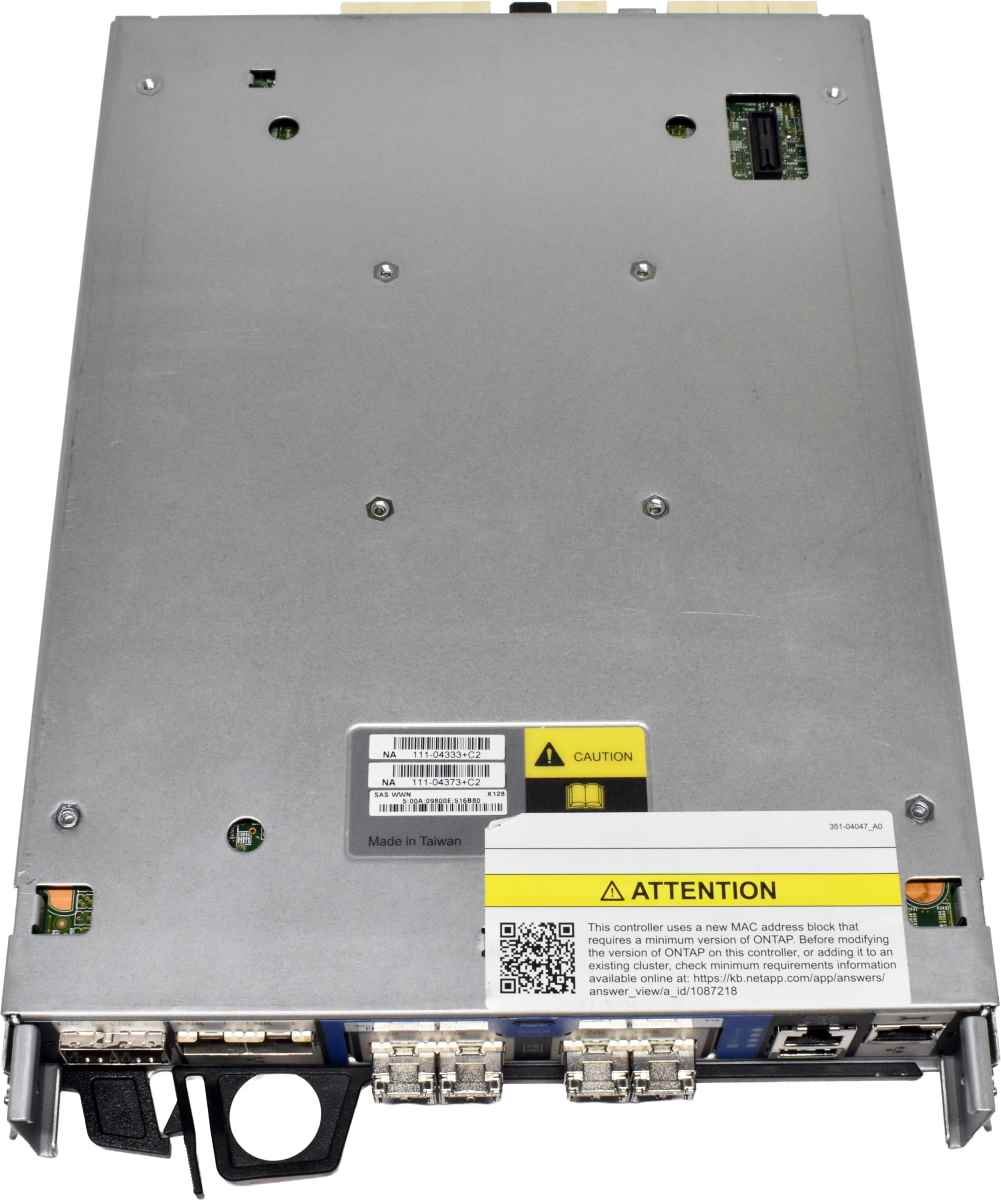 NetApp 111-04333 Storage Controller For FAS2750 No SSD No OS 4x GBIC