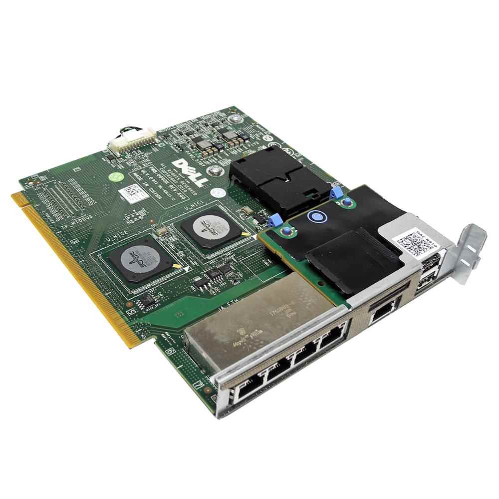 DELL PowerEdge R910 Riser Board 4x Ethernet, 2x USB Ports +SD-Card Reader 0Y950P DELL PowerEdge R910 Riser Board 4x Ethernet, 2x USB Ports +SD-Card Reader 0Y950P