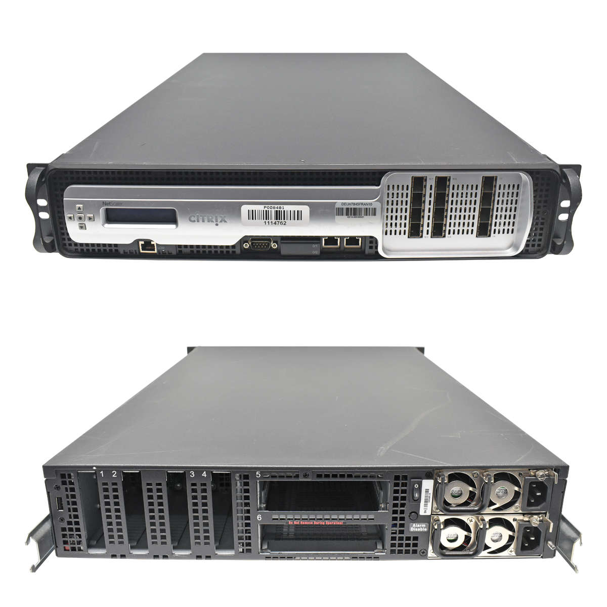 Citrix-MPX-SDX-11515-Firewall-NetScaler-Load-Balan-001.jpg Citrix MPX/SDX 11515 Firewall NetScaler Load Balancer 8x10G SFP+ 4x1G SFP ohne Festplatten