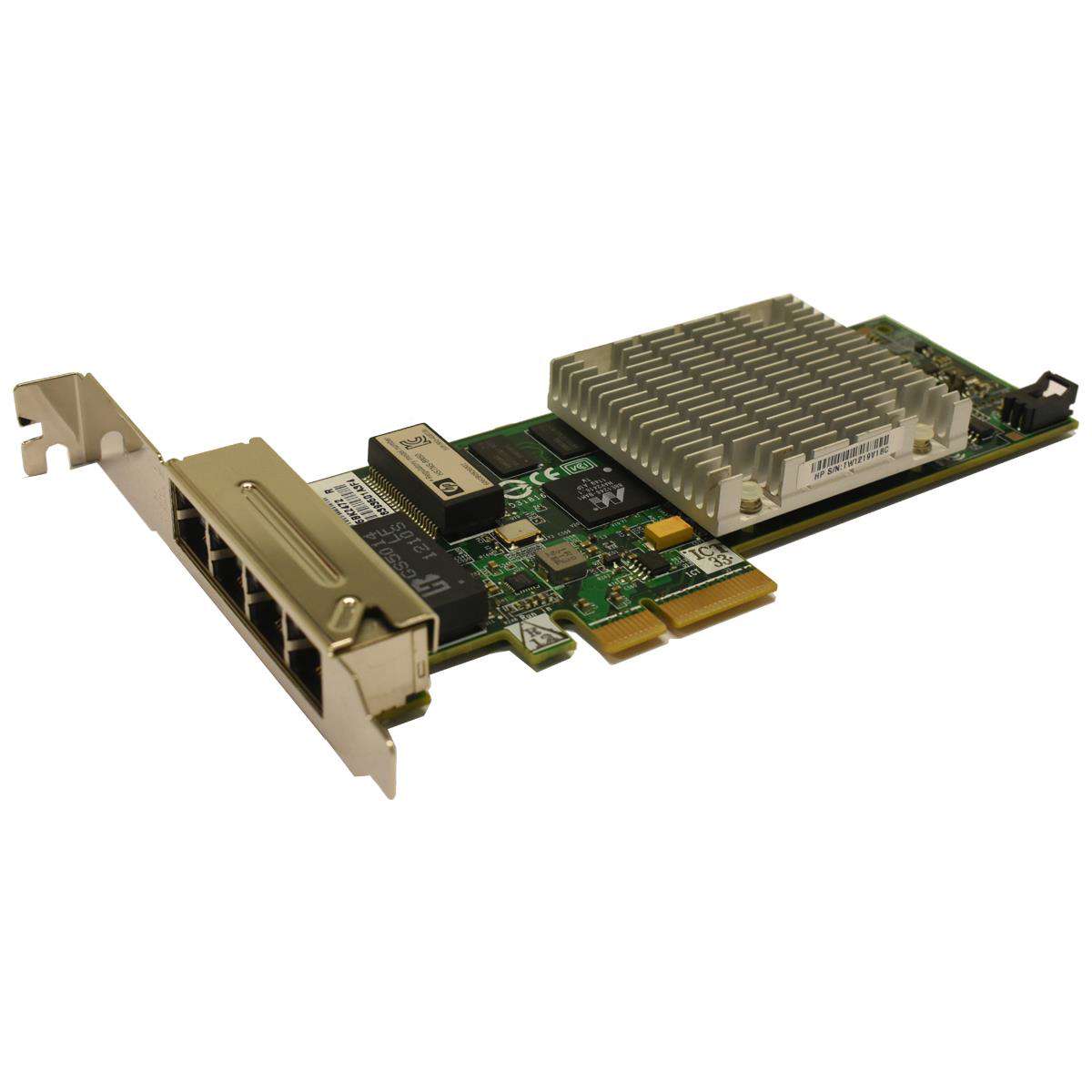 HP-NC375T-Quad-Port-PCIe-Gigabit-Server-Adapter-P-001.jpg HP NC375T Quad Port PCIe Gigabit Server Adapter P/N 539931-001 491176-001 FP