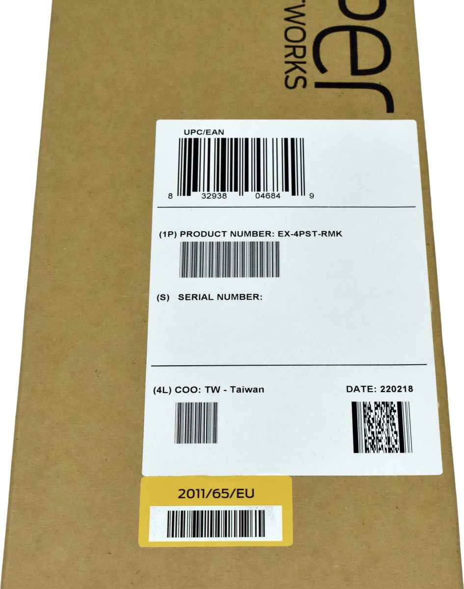 Juniper EX-4PST-RMK Rack Mount Kit for EX Series NEW NEU