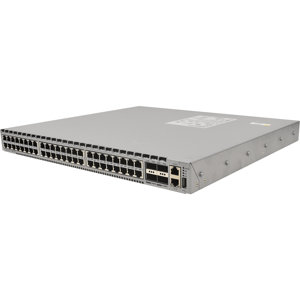Arista DCS-7050TX-64 48-Port 10G Ethernet Switch 4x 40GbE QSFP+ Port Arista DCS-7050TX-64 48-Port 10G Ethernet Switch 4x 40GbE QSFP+ Port