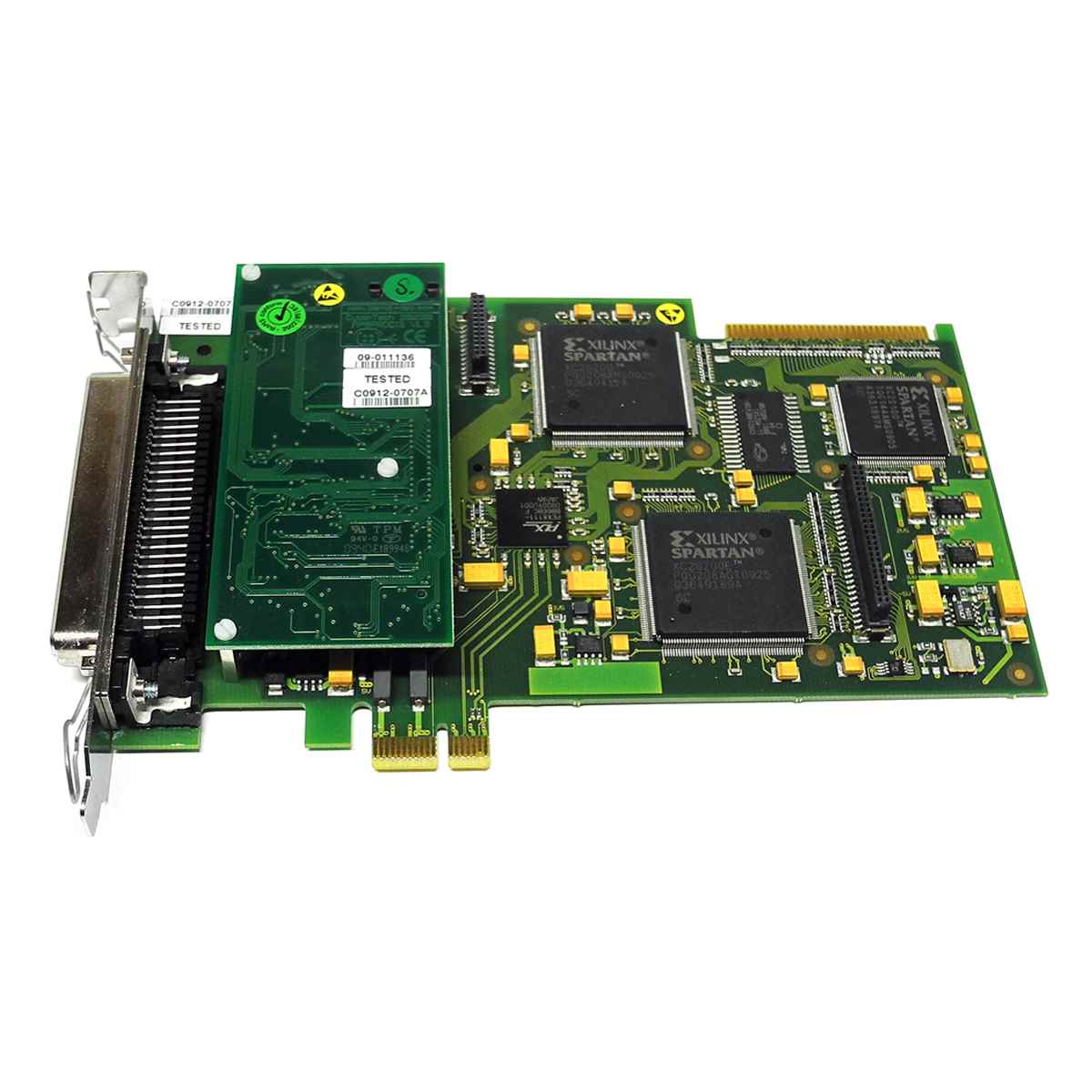 CyberTech Parrot-DSC 20H402 MSPEB10 V 1.0 PCIe x1 Telefony Interface Card CyberTech Parrot-DSC 20H402 MSPEB10 V 1.0 PCIe x1 Telefony Interface Card