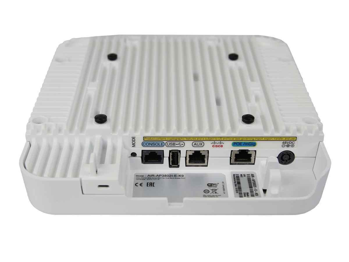 Cisco AIR-AP3802I-E-K9 5-GHz Access Point 802.11ac Dual Band no PSU NEW NEU