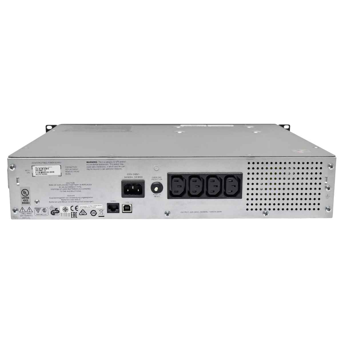 APC Smart-UPS C1000 SMC1000I-2U 1000VA LCD APC Smart-UPS C1000 SMC1000I-2U 1000VA LCD