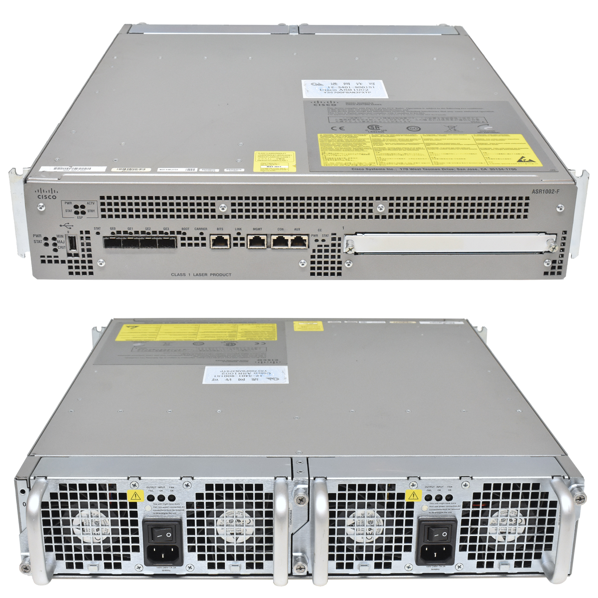 Cisco Router ASR1002-F 68-3528-03 ASR 1000 Series Router Cisco Router ASR1002-F 68-3528-03 ASR 1000 Series Router