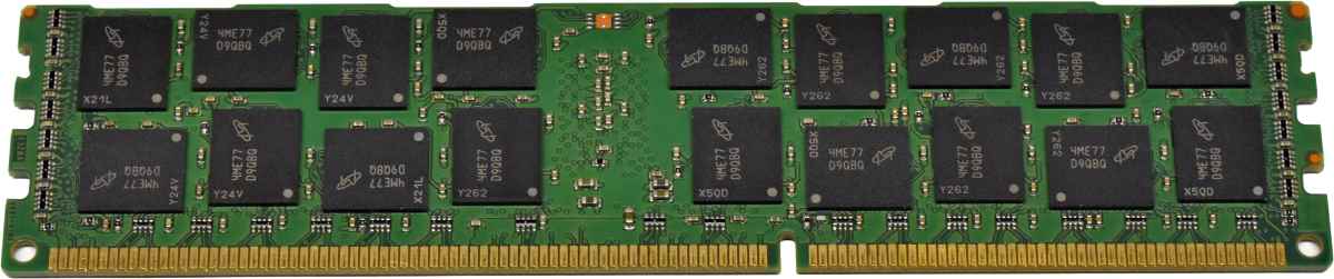 128 GB HP Micron 8x16 GB PC3-14900R 2Rx4 RAM REG ECC DDR3 MT36JSF2G72PZ-1G9E1 712383-081