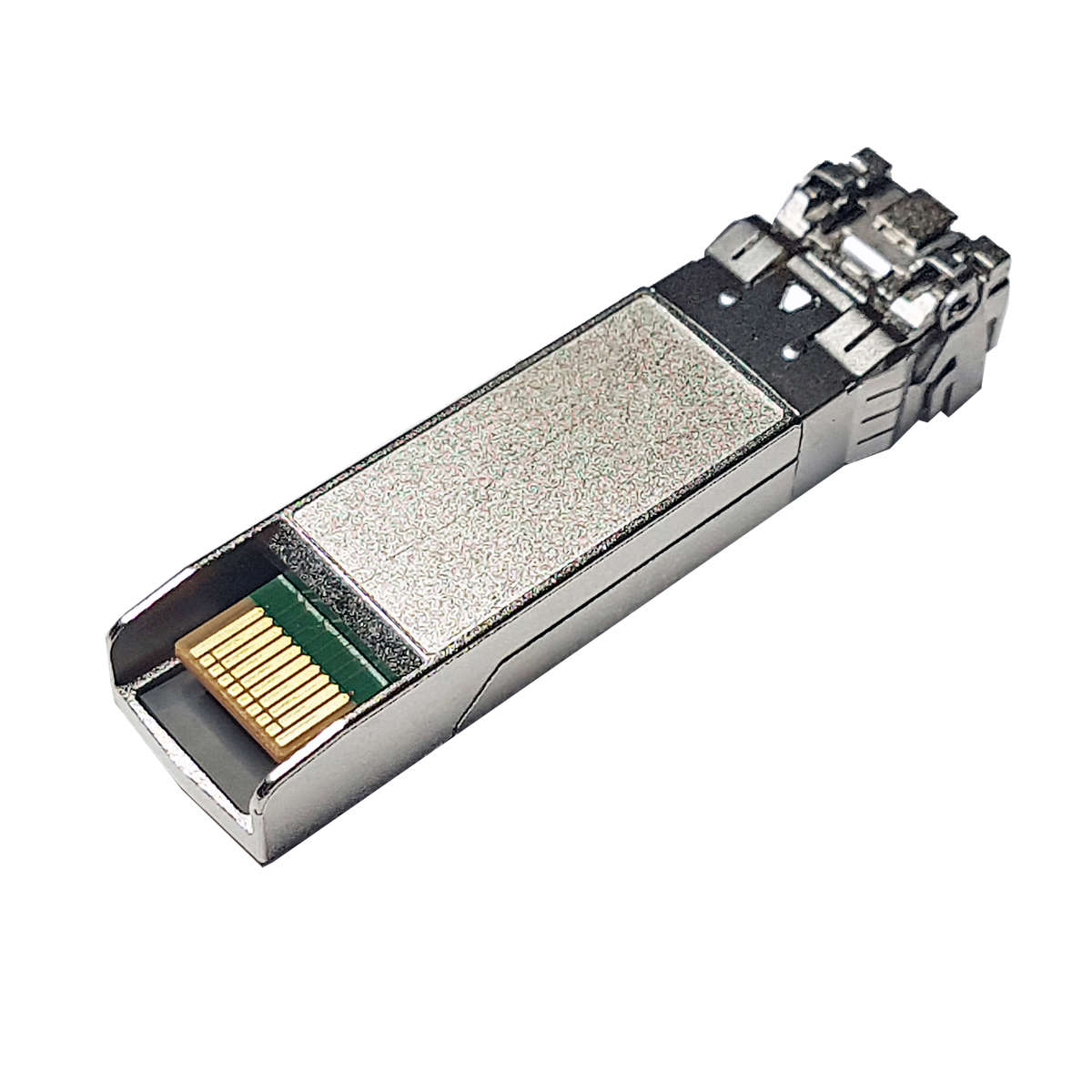 Brocade-57-0000076-01-10Gb-LR-1310nm-10-km-FC-SFP-003.jpg Brocade 57-0000076-01 10Gb LR 1310nm 10 km FC SFP+ Transceiver Module