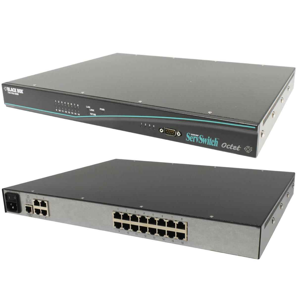 Black Box Serv Switch Octet KV1703E 620-354-506 Black Box Serv Switch Octet KV1703E 620-354-506