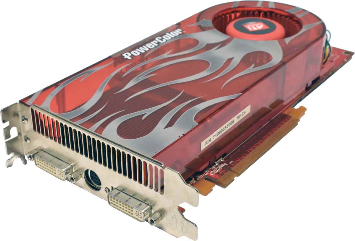 PowerColor HD2900XT 1GB DDR4 AMD ATI Radeon HD 2900 XT Graphics Card R600 1GB GDDR4 PCIe 1.0 x16 S-Video 2x DVI PowerColor HD2900XT 1GB DDR4 AMD ATI Radeon HD 2900 XT Graphics Card R600 1GB GDDR4 PCIe 1.0 x16 S-Video 2x DVI