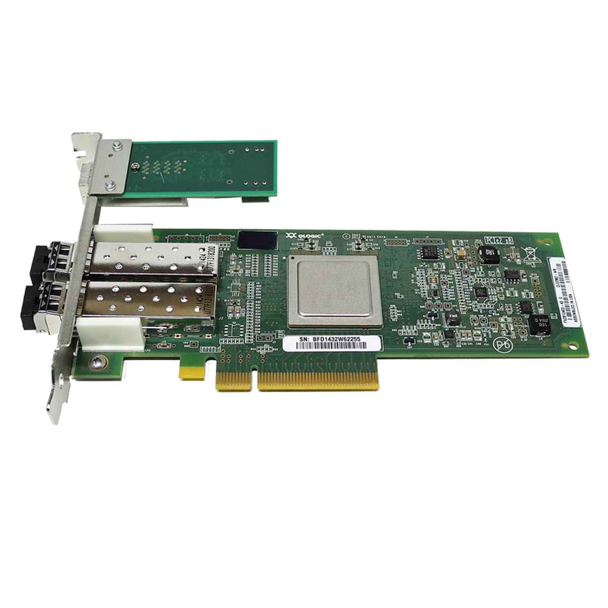 QLogic QLE2562-WB Dual-Port 8Gb PCIe x8 FC Server Adapter PX2810403-43 G + SAS Expander QLogic QLE2562-WB Dual-Port 8Gb PCIe x8 FC Server Adapter PX2810403-43 G + SAS Expander