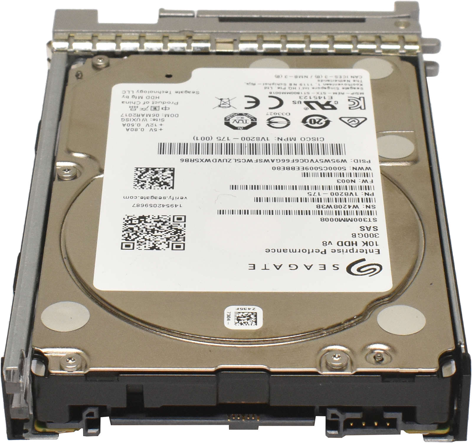 Cisco-Seagate-300GB-2-5-12G-10K-SAS-HDD-Festplatte-003.jpg Cisco Seagate 300GB 2.5" 12G 10K SAS HDD Festplatte ST300MM0008 UCS-HD300G10K15G mit Rahmen
