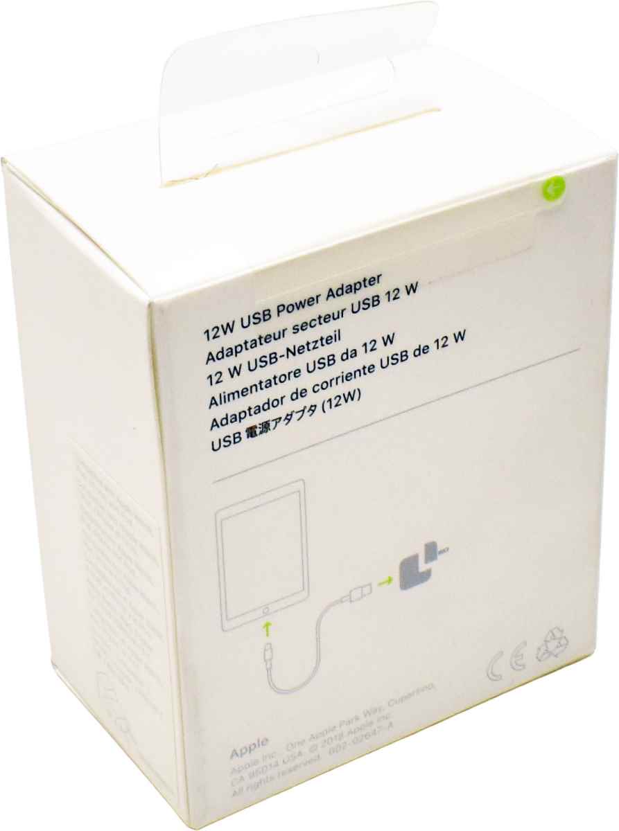 Apple USB 12W Power Adapter A1401 MD836ZM/A  für iPad iPhone iPod AppleWatch NEU
