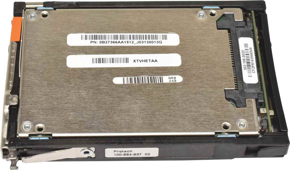 HGST 200 GB SSD Festplatte 2.5 Zoll SAS HUSSL4020BSS600 mit EMC Rahmen