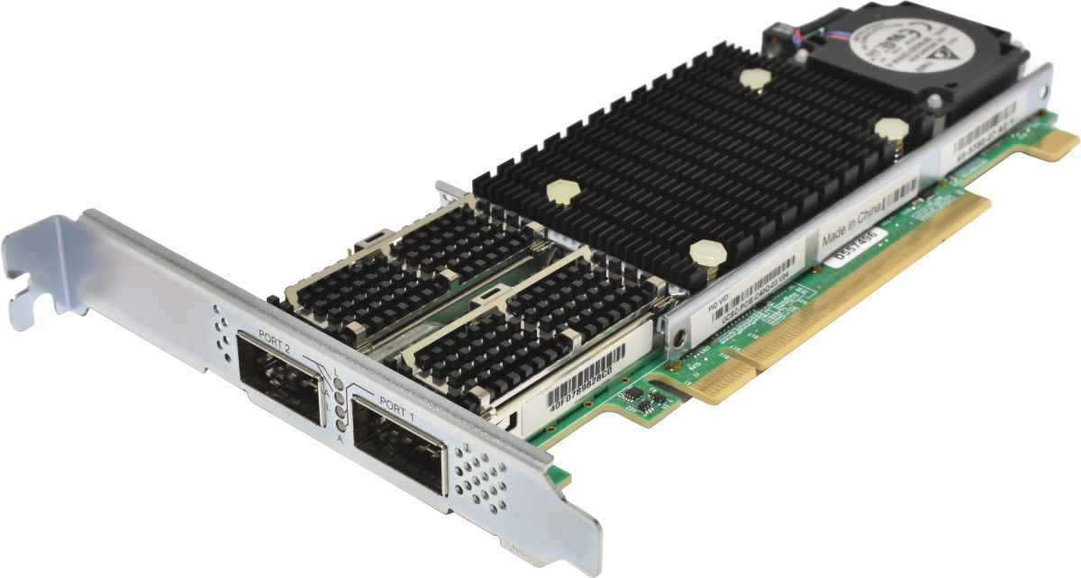 Cisco VIC 1385 UCSC-PCIE-C40Q-03 68-5350-05/07 Dual-Port QSFP+ 40GE FCoE PCIe 3.0 x16 FP Cisco VIC 1385 UCSC-PCIE-C40Q-03 68-5350-05/07 Dual-Port QSFP+ 40GE FCoE PCIe 3.0 x16 FP