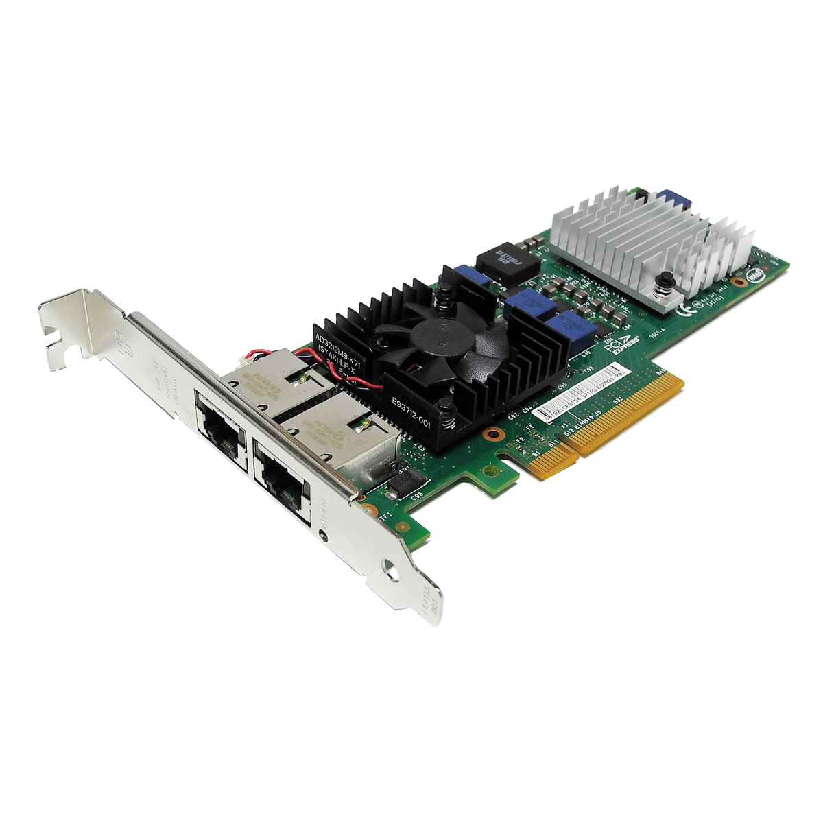 Intel X520-T2 Dual-Port 10GbE PCI-Express x8 Server Adapter E95990-003 FP Intel X520-T2 Dual-Port 10GbE PCI-Express x8 Server Adapter E95990-003 FP