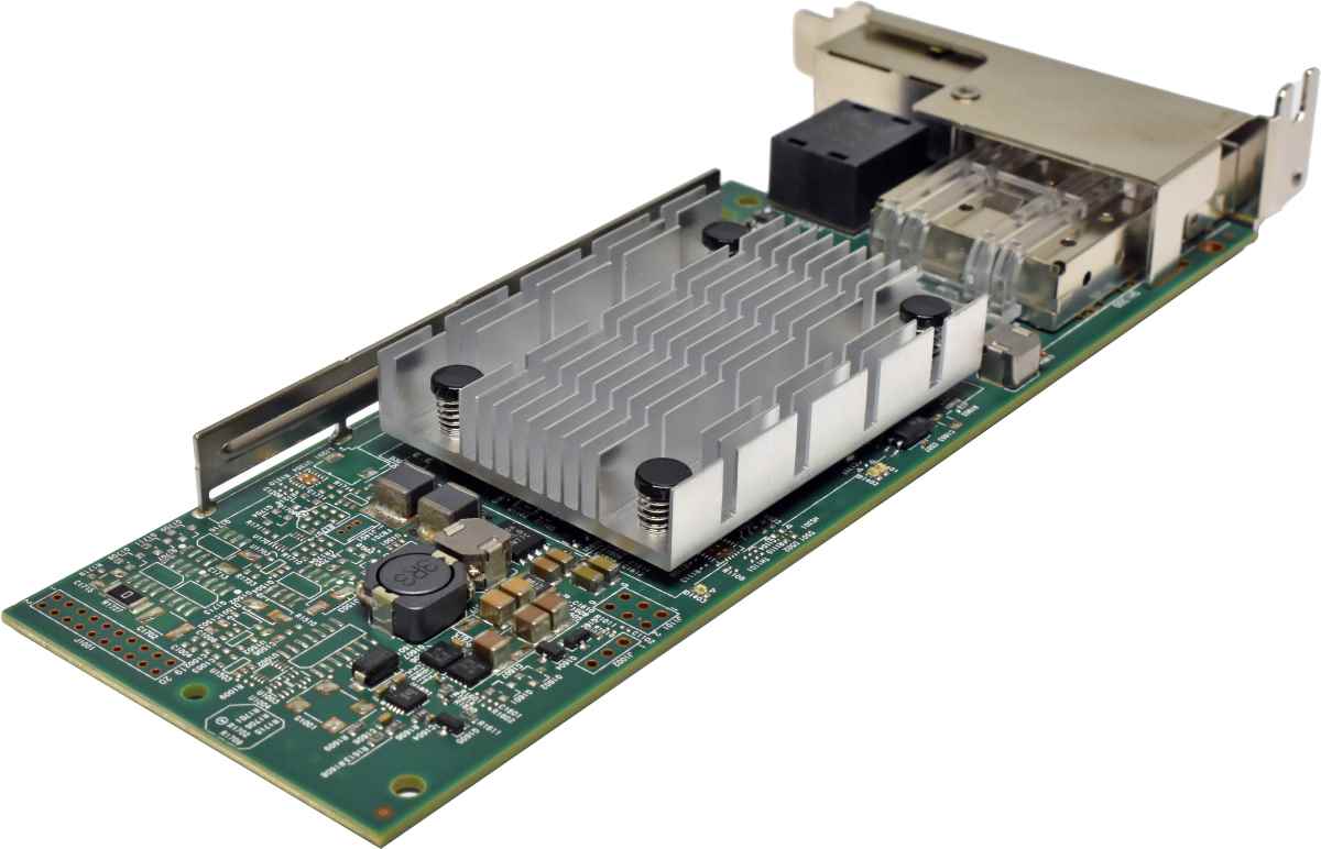 IBM Broadcom 00E2715 BCM957800A0006I 4-Port PCIe x8 Ethernet Adapter 2x 10G SFP+ 2x 1G RJ-45 LP