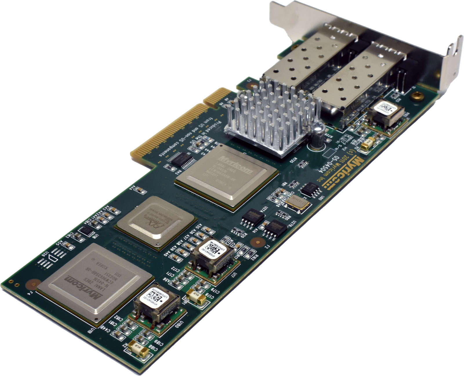 Myricom 10G-PCIE2-8C2-2S Dual-Port FC 10GbE PCIe x8 Network Adapter LP