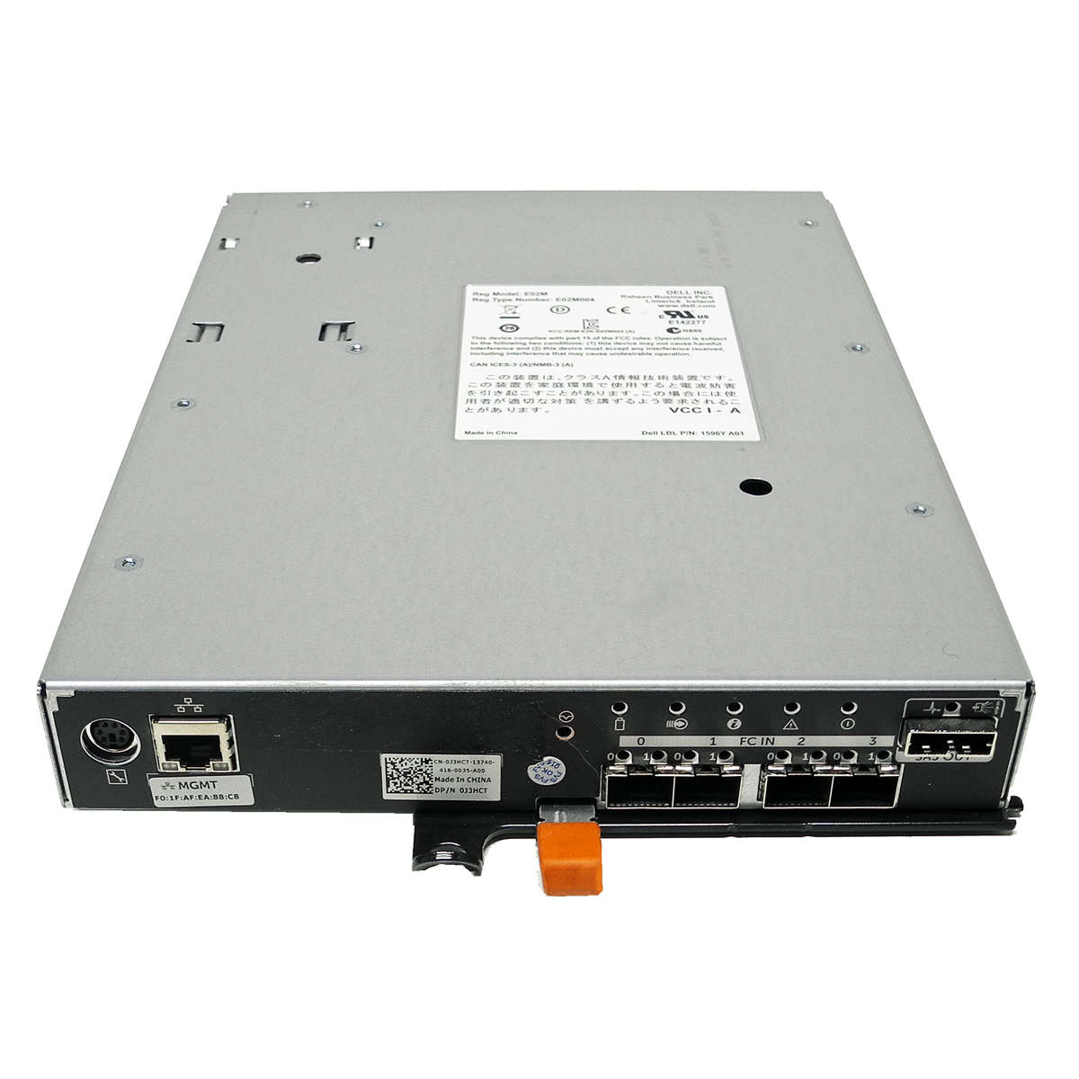 DELL-E02M004-PowerVault-MD3600F-3620F-Storage-RAID-002.jpg DELL E02M004 PowerVault MD3600F 3620F Storage RAID Controller 0J3HCT 0CG87V