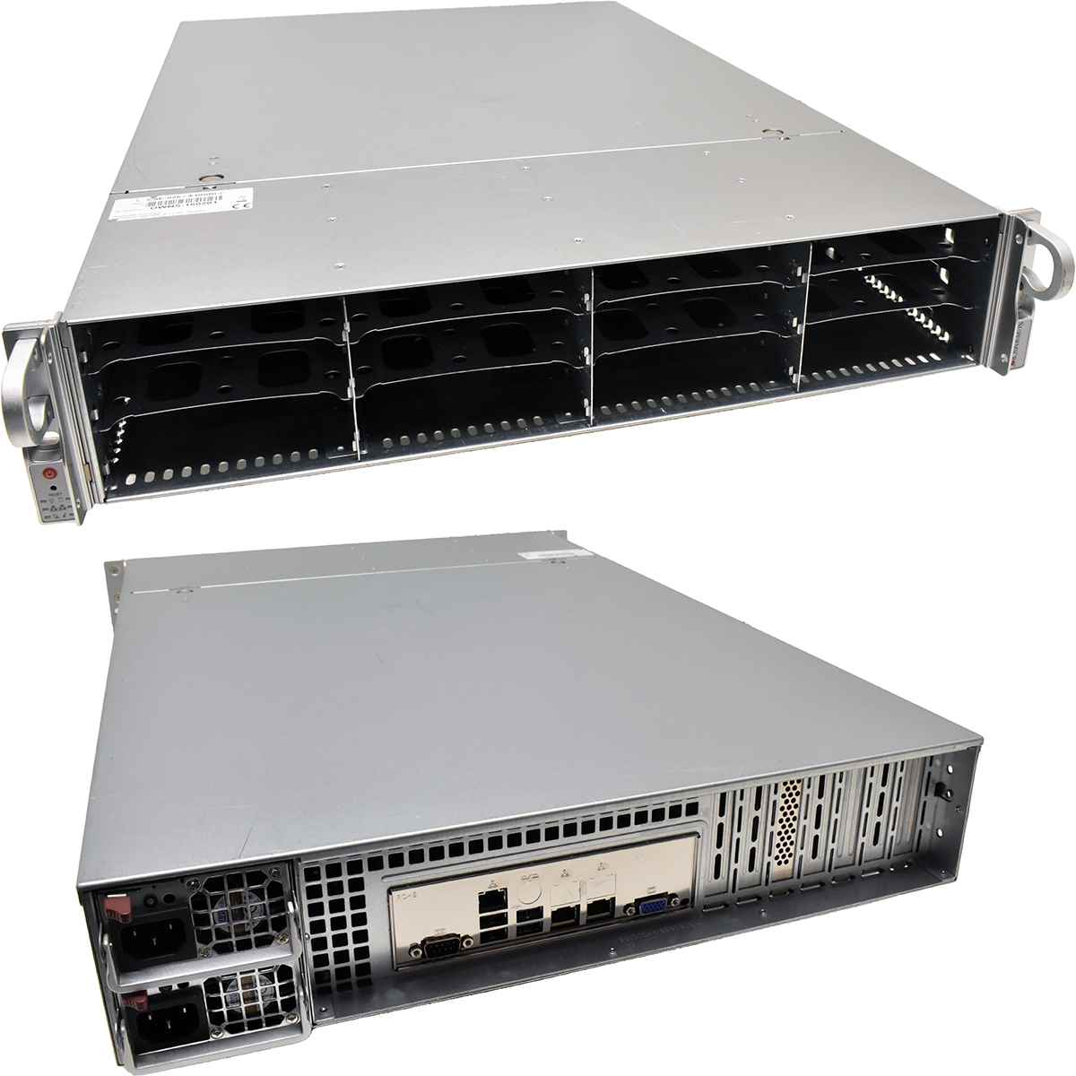 Supermicro CSE826 E5-1650 V3 6C 3,5GHz X10SRi-F Board 64GB RAM 12xLFF ASR-71605 Supermicro CSE826 E5-1650 V3 6C 3,5GHz X10SRi-F Board 64GB RAM 12xLFF ASR-71605