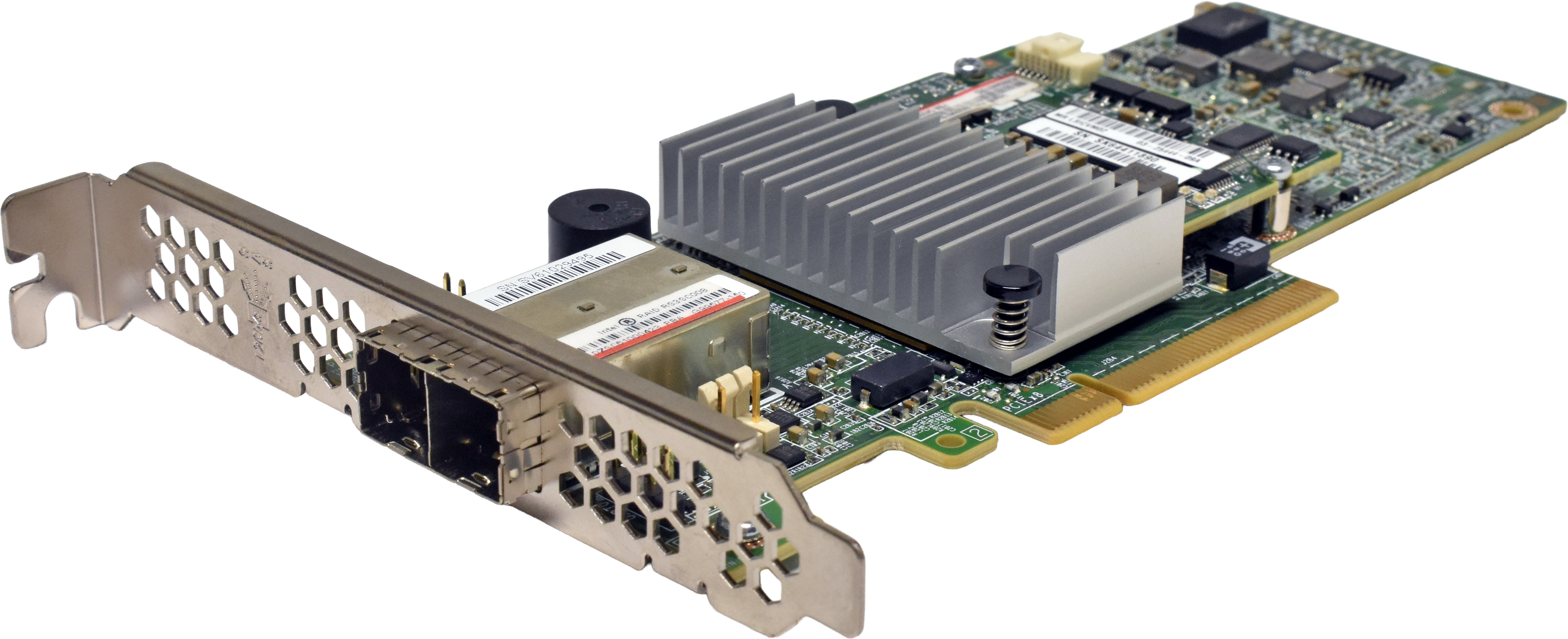 Intel RAID RS3SC008 LSI MR SAS 9380-8e 12Gb PCIe x8 RAID Controller 03-25528-08B +Cache FP