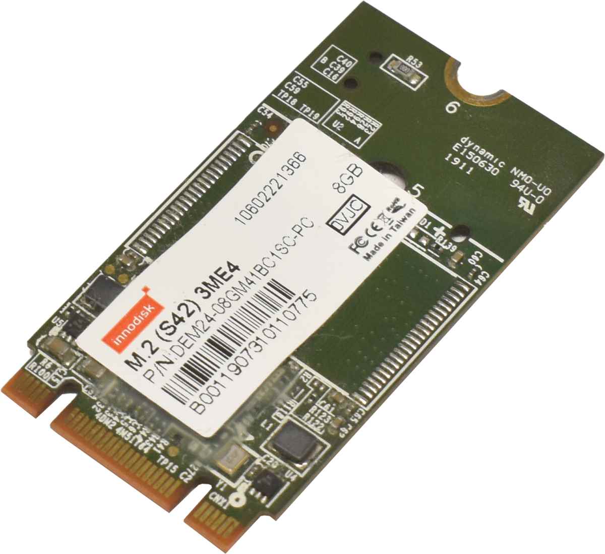 Innodisk SATA 3ME4 M.2 (S42) 8GB SSD Memory Card DEM24-08GM41BC1SC-PC Innodisk SATA 3ME4 M.2 (S42) 8GB SSD Memory Card DEM24-08GM41BC1SC-PC