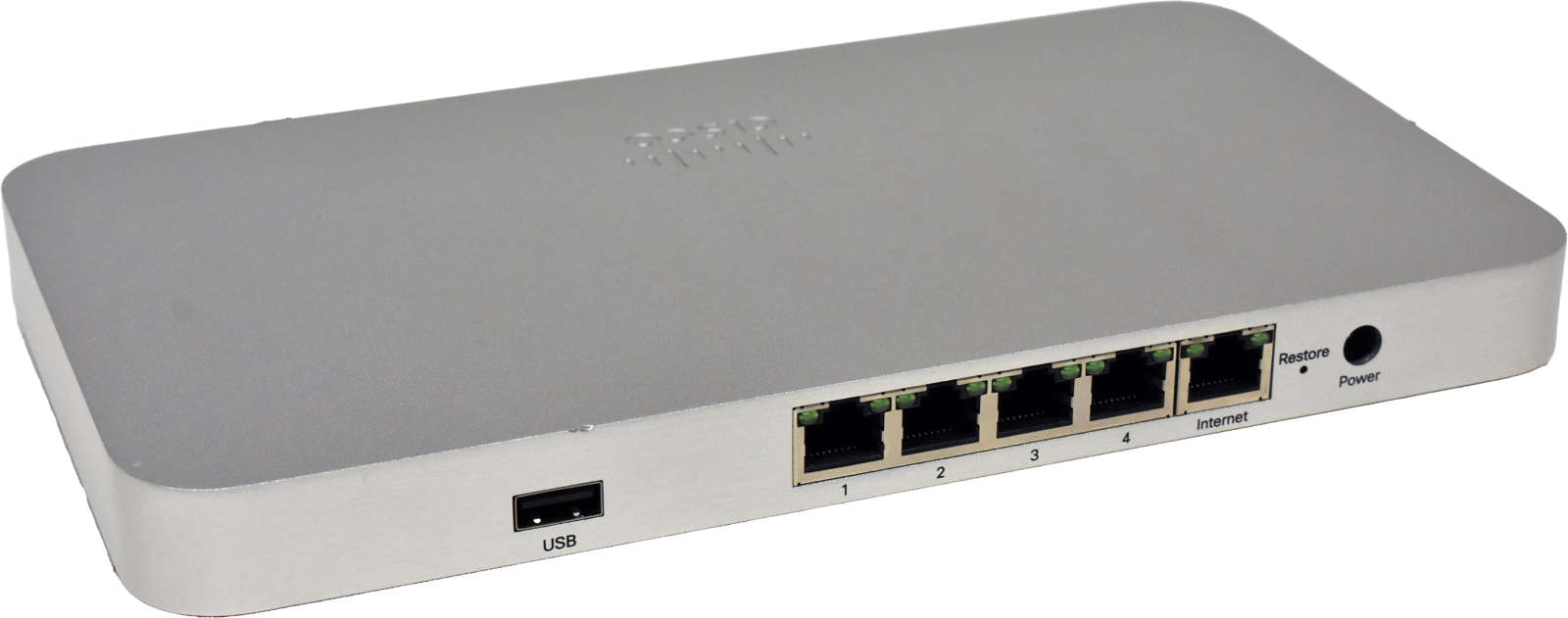 Cisco-Meraki-MX64-HW-600-32010-B-5-Port-RJ-45-GE-C-004.jpg Cisco Meraki MX64-HW 600-32010-B 5-Port RJ-45 GE Cloud Managed Firewall no PSU no Antennas