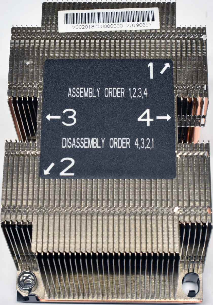 HP DL380 G10 CPU Heatsink Kühler V00200Y000000000 V002018000000000 HP DL560 G10 CPU Heatsink Kühler V00200Y000000000 V002018000000000