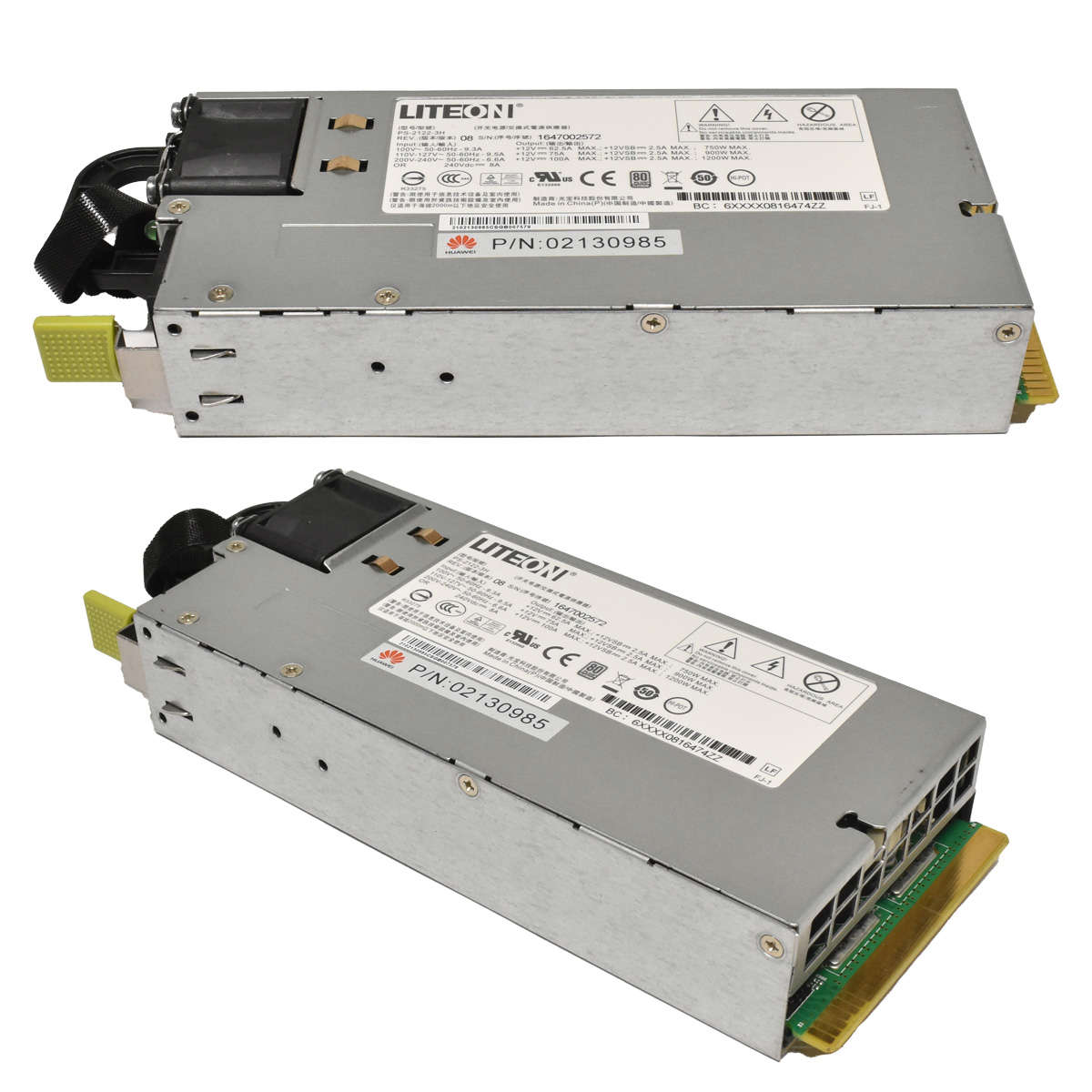 Huawei-LiteOn-1200W-Power-Supply-Netzteil-PS-2122-005.jpg Huawei LiteOn 1200W Power Supply/Netzteil PS-2122-3H 02130985