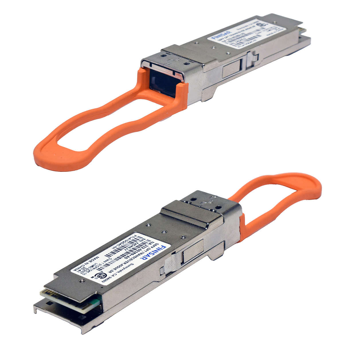 Finisar-FTL410QD4C-N1-332-00389-4-Lanes-850nm-MPO-005.jpg Finisar FTL410QD4C-N1 332-00389 4 Lanes 850nm MPO Transceiver Module