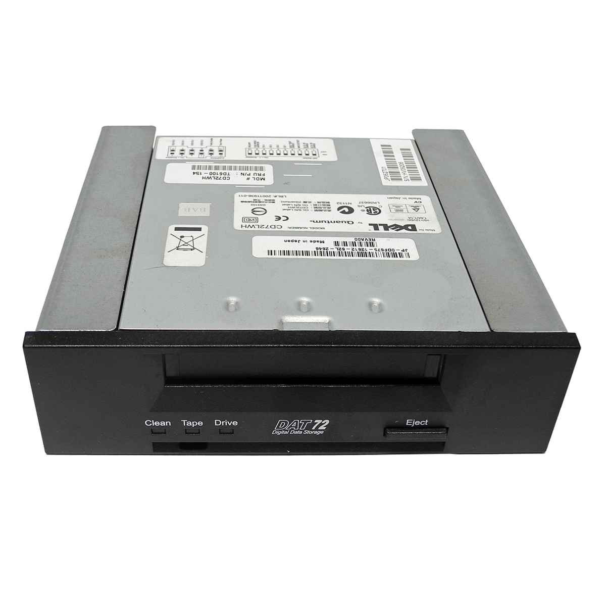 Dell 0DF675 Quantum DAT72 SCSI-LVD/SE Tape Drive / Bandlaufwerk CD72LWH Dell 0DF675 Quantum DAT72 SCSI-LVD/SE Tape Drive / Bandlaufwerk CD72LWH