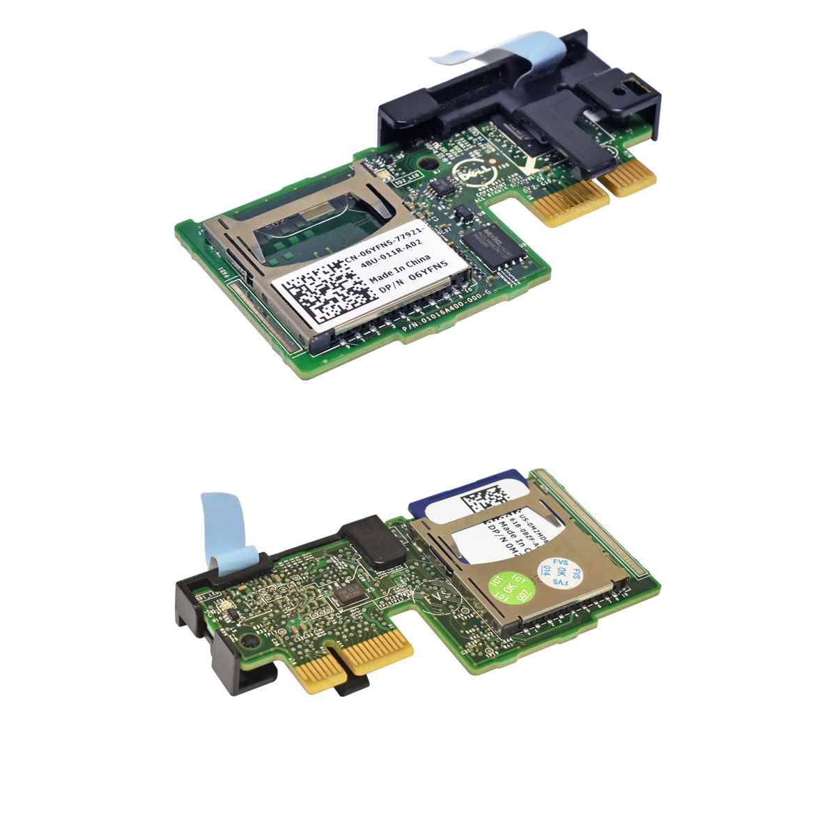DELL Dual SD-Card Reader / Modul - PowerEdge R420 R520 R620 R720 T720 06YFN5 6YFN5 + 8GB SD Card DELL Dual SD-Card Reader / Modul - PowerEdge R420 R520 R620 R720 T720 06YFN5 6YFN5 + 8GB SD Card