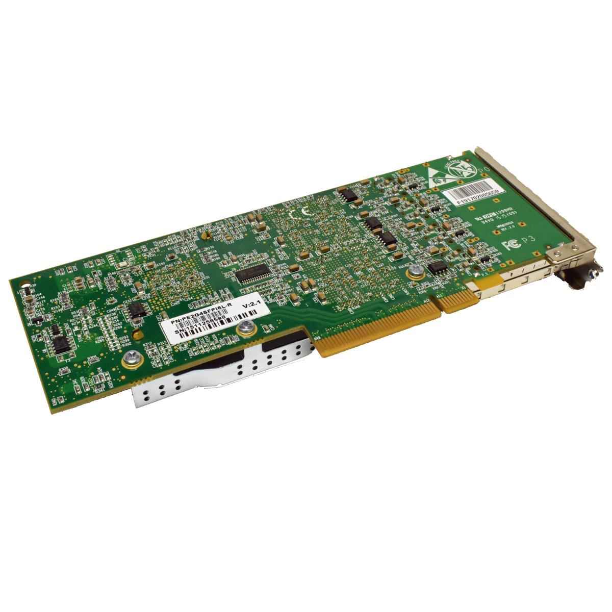 Silicom PE2G4SFPI6L-R Quad Port Fibre Channel GbE PCI-Express x8 Server Adapter Silicom PE2G4SFPI6L-R Quad Port Fibre Channel GbE PCI-Express x8 Server Adapter