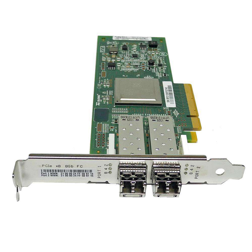QLogic-QLE2562-SUN-FC-Dual-Port-8-Gb-PCI-E-x8-Netw-002.jpg QLogic QLE2562-CSC FC Dual-Port 8 Gb PCI-E x8 Network Adapter PN:74-7179-01 FP