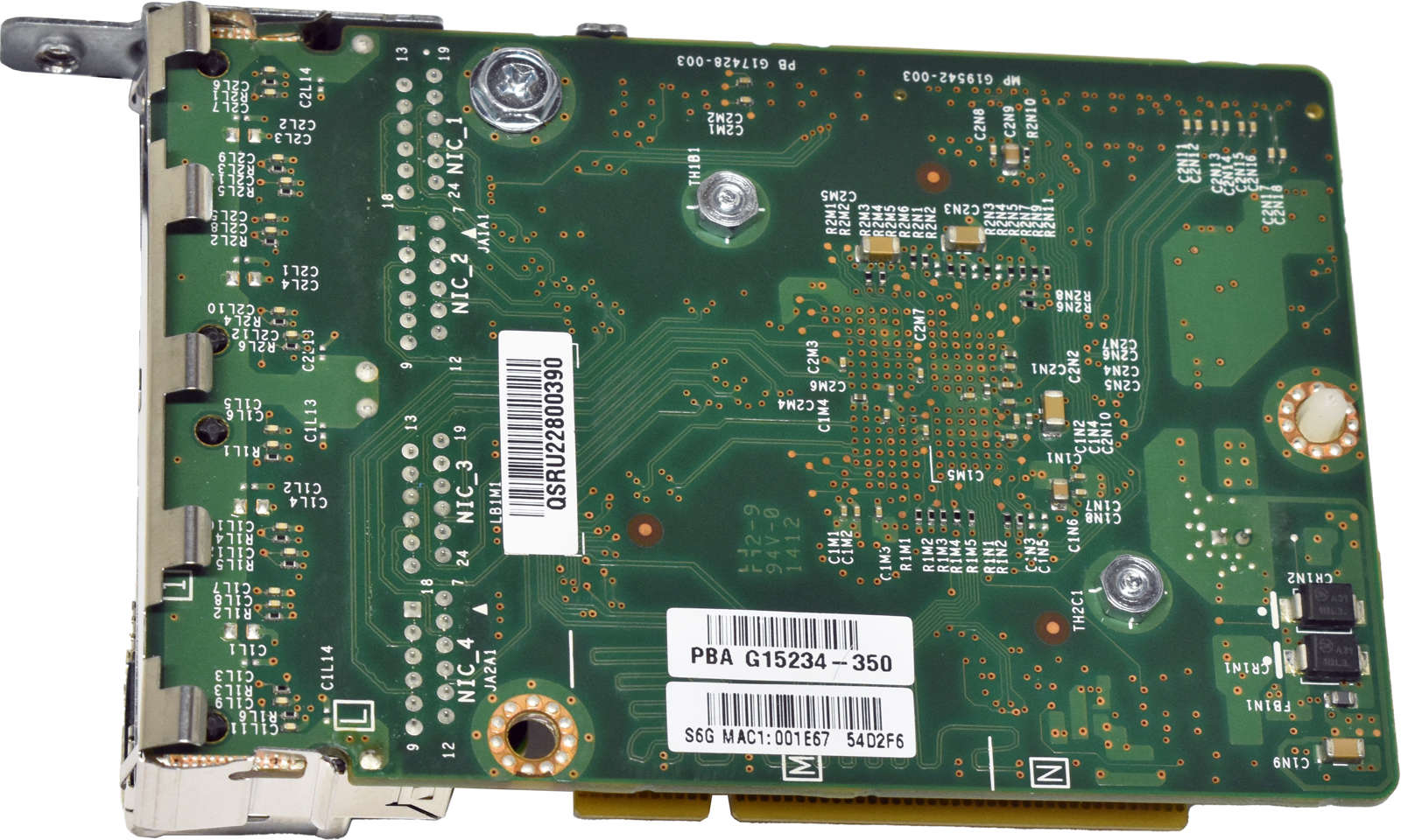 Intel-G15234-350-Quad-Port-RJ-45-GE-NIC-Intel-G165-004.jpg Intel G15234-350 Quad-Port RJ-45 GE NIC + Intel G16565-301 Carrier Card Single-Port RJ-45 GE