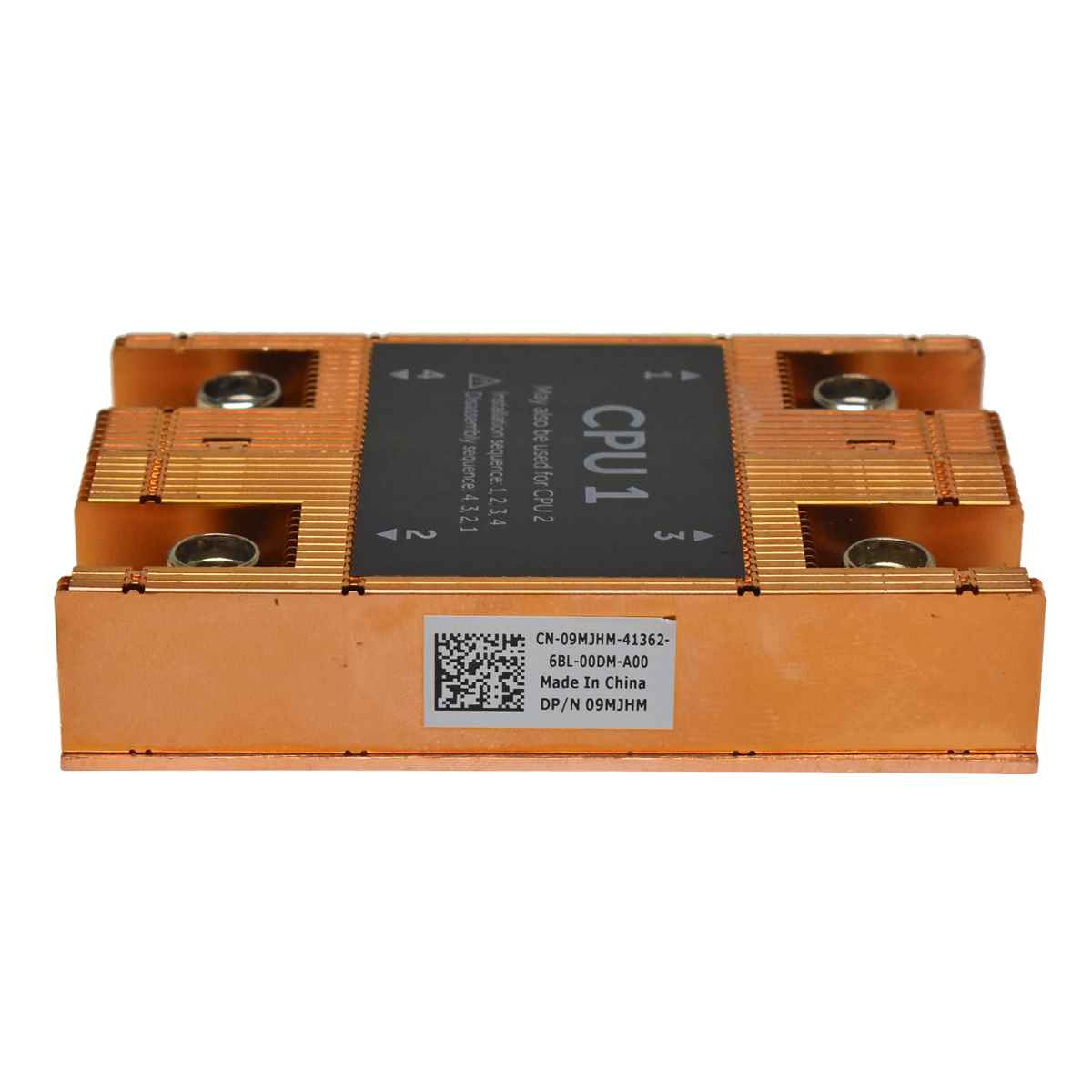 Dell CPU 1 Heatsink Kühler 09MJHM für Power Edge FC630 Dell CPU 1 Heatsink Kühler 09MJHM für Power Edge FC630